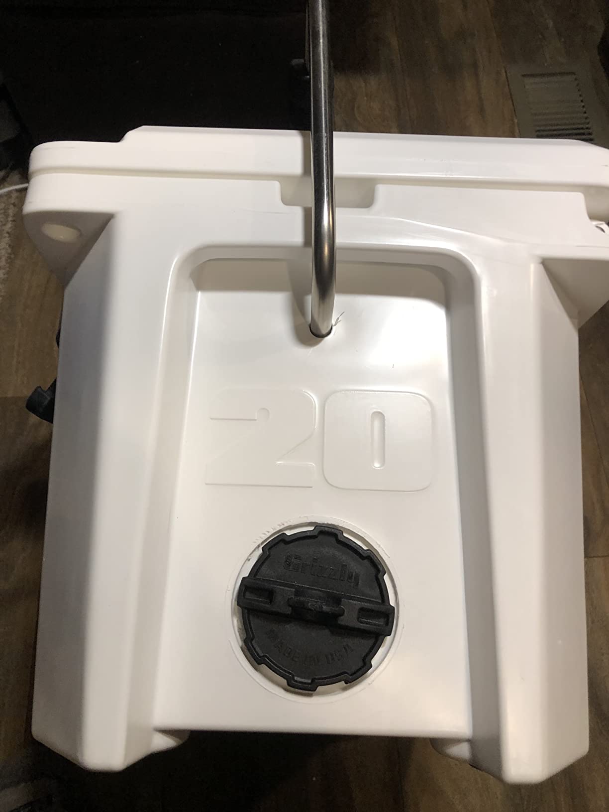 Grizzly 20 Cooler | 20 qt Ice Chest Durable Rotomolded Insulated | Made in USA | Warranty for Life | For Beach Boat Camping Fishing Hunting customer photo 2