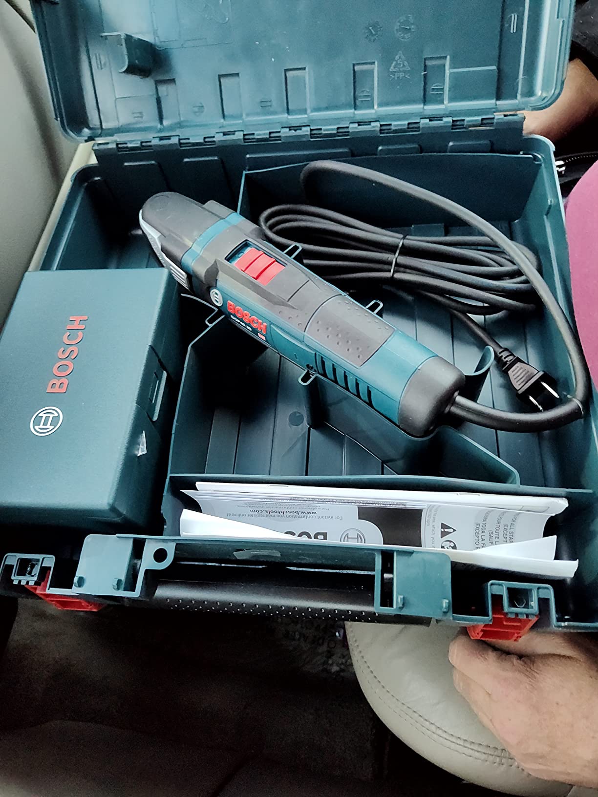 BOSCH GOP40-30C StarlockPlus Oscillating Multi-Tool Kit (32 Accessories & Case) - 4.0 Amp Motor, 20,000 Oscillations per Minute, Variable-Speed Dial customer photo 1