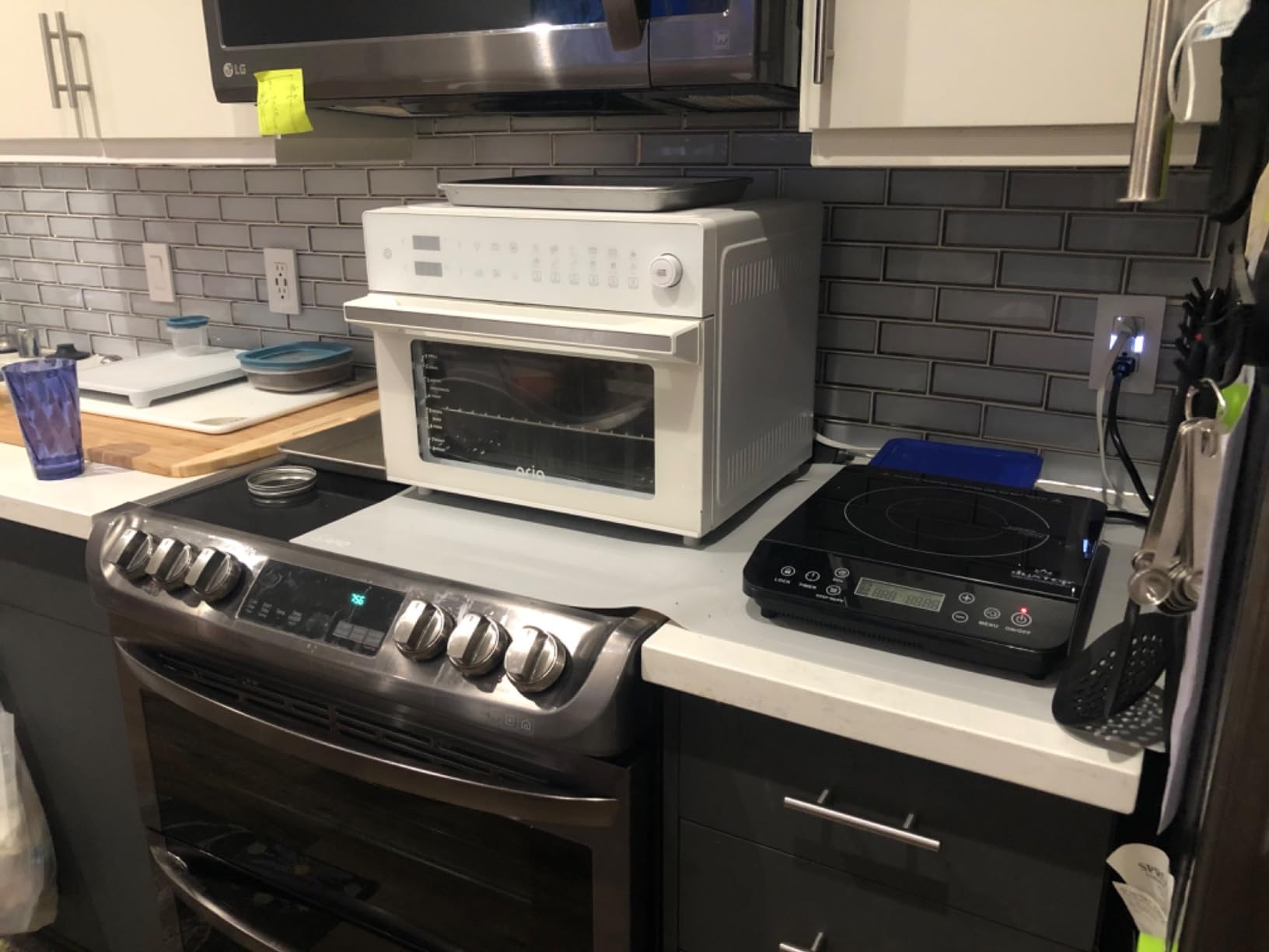 Duxtop Portable Induction Cooktop, Countertop Burner 1800W Silver 9600LS | Induction Hot Plate with LCD Sensor Touch BT-200DZ customer photo 2