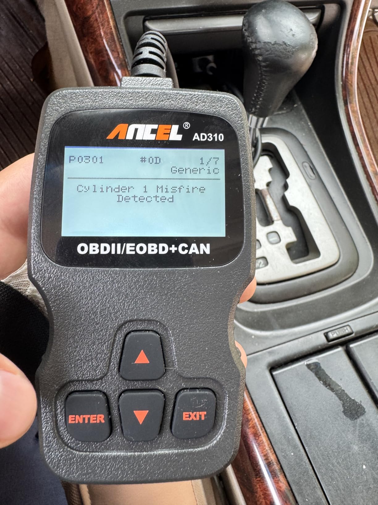 ANCEL AD310 Classic Enhanced Universal OBD II Scanner Car Engine Fault Code Reader CAN Diagnostic Scan Tool customer photo 2