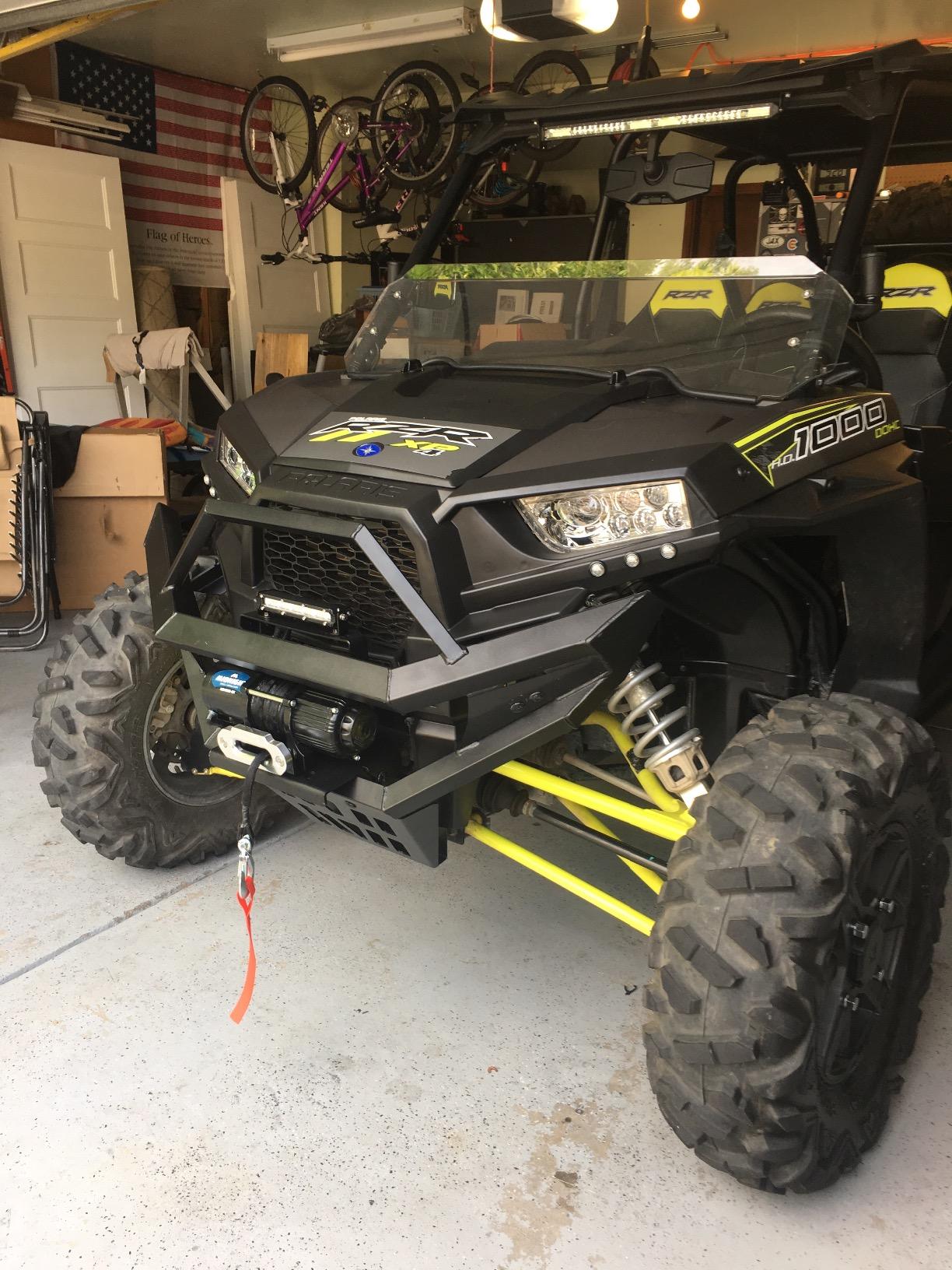 VIPER Midnight 4500lb ATV/UTV Waterproof Wireless Winch with 50 Feet of Black Synthetic Winch Rope customer photo 2