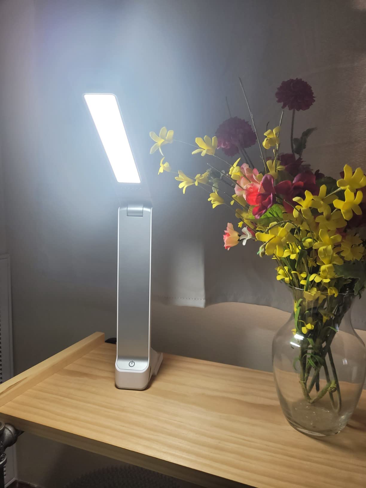 Circadian Optics Lumos 10,000 Lux Light Therapy Lamp | Seen On Shark Tank | Sun Lamp For Seasonal Blues | Ultra Bright White Light Therapy | 10,000 LUX | UV-Free | Full-Spectrum | Adjustable Panel customer photo 2