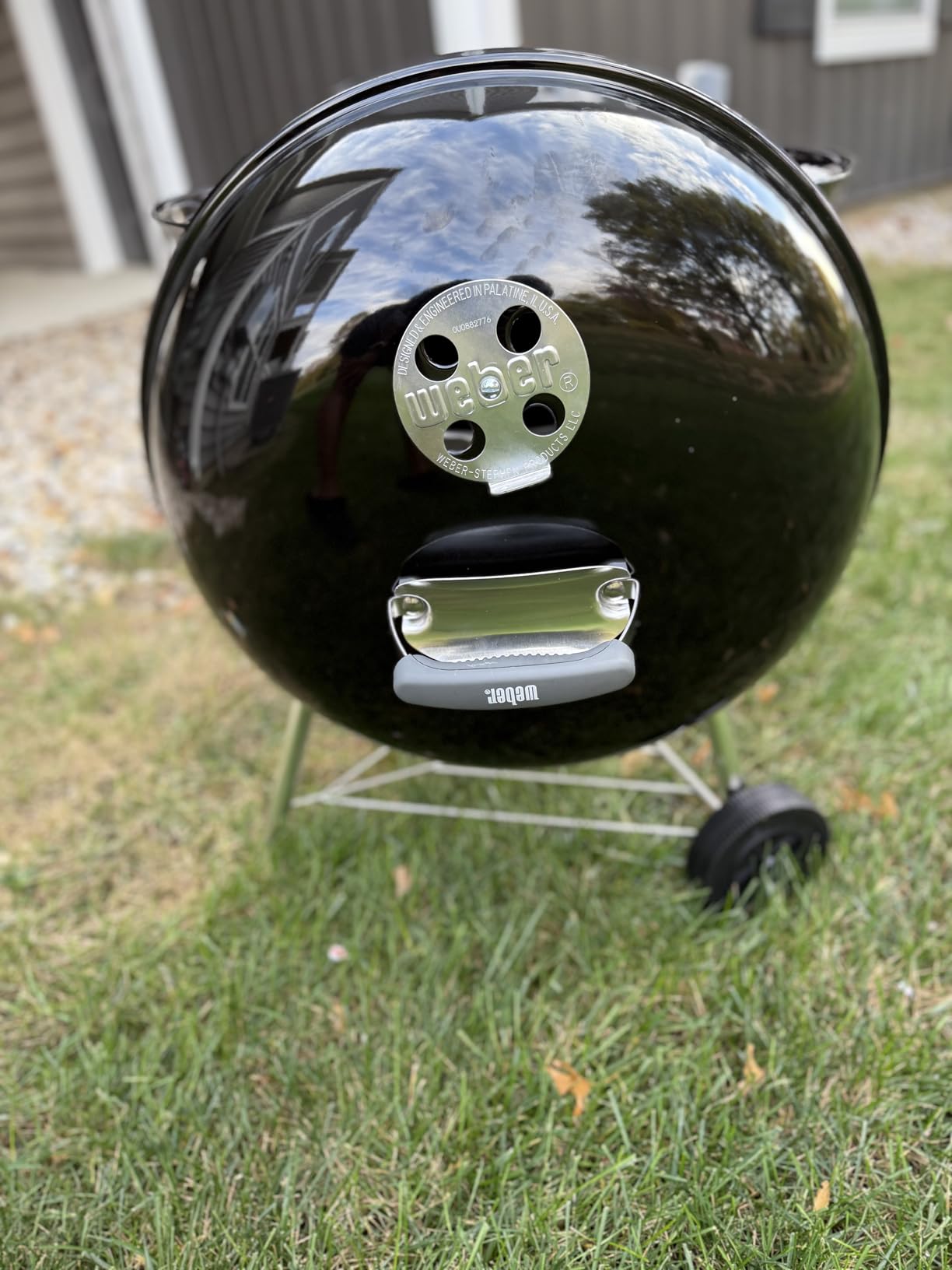 Weber Jumbo Joe Premium Compact Charcoal Grill, 22-Inch, Black customer photo 2