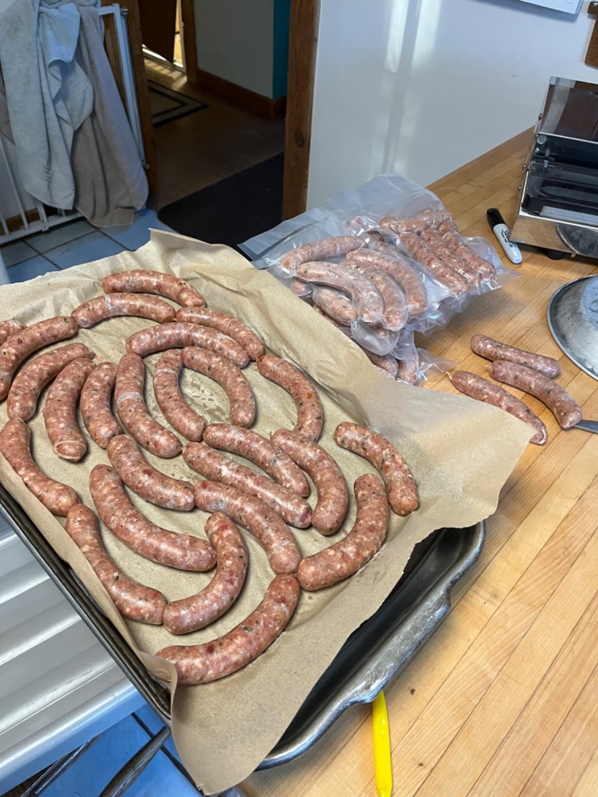 Hakka 2 in 1 Sausage Stuffer, Vertical Sausage Maker and Spanish Churro Maker Machines with 2 Speed, 7LB/3L customer photo 1