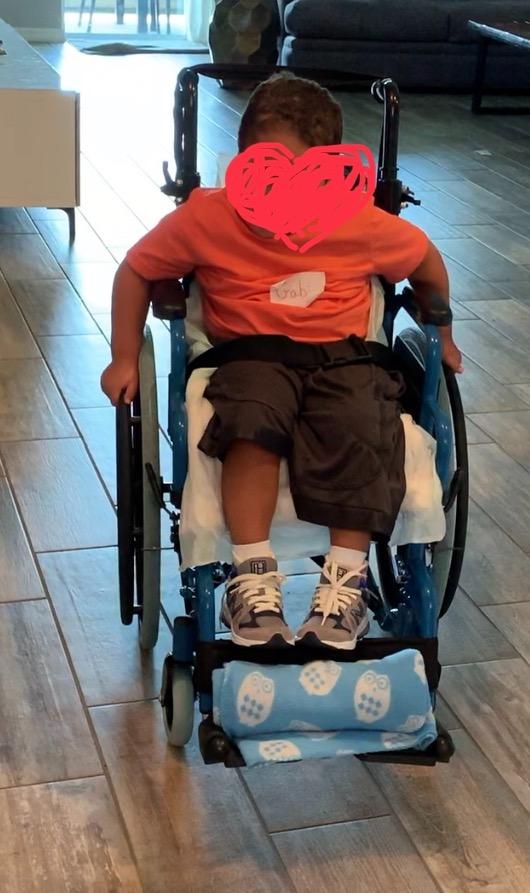 Wallaby Pediatric Folding Wheelchair | Pediatric Folding Wheelchair Designed for Comfortable and Safe Everyday Mobility for Kids Daily for Everyday Use customer photo 1