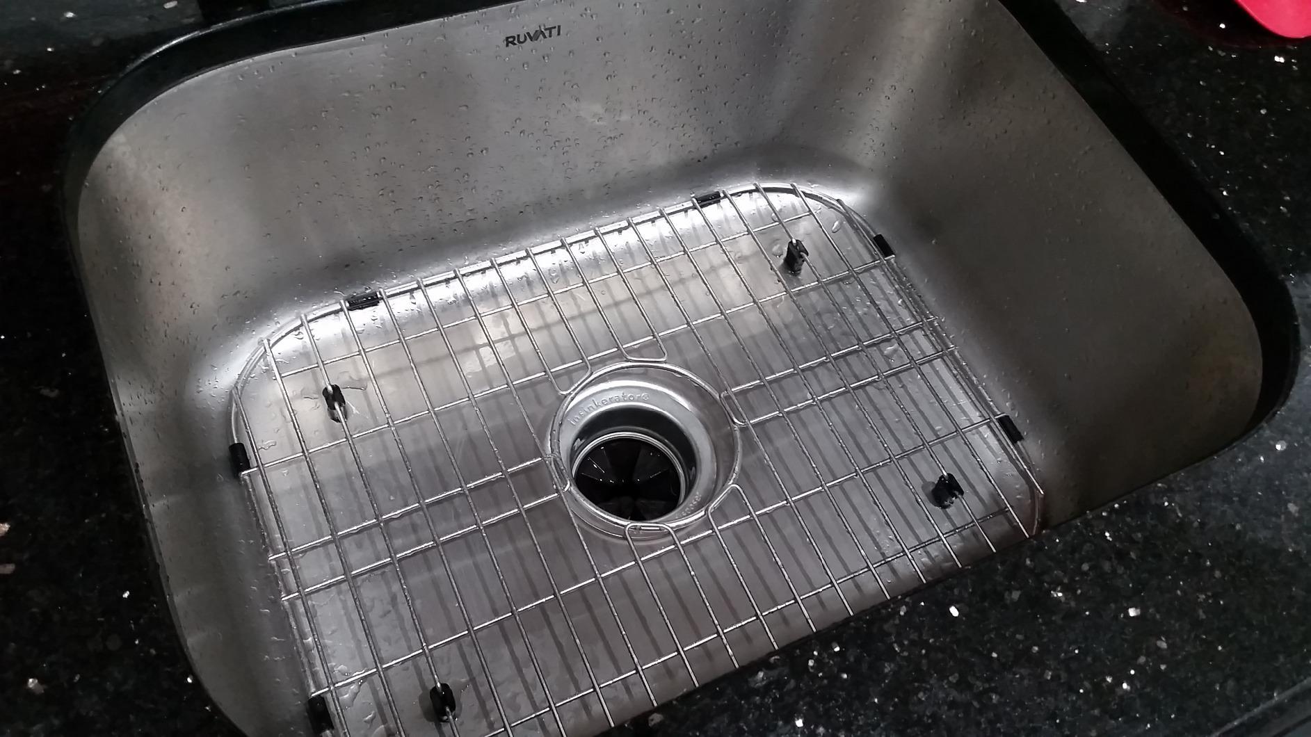 Ruvati 21-inch Undermount 16 Gauge Stainless Steel Bar Prep Kitchen Sink Single Bowl - RVM4131 customer photo 1