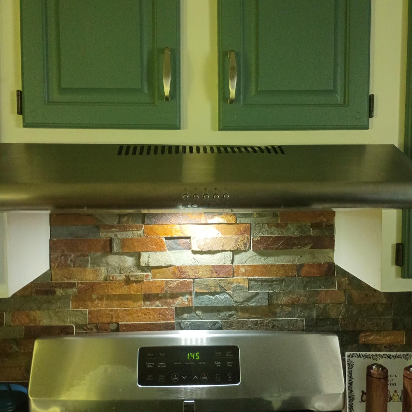 COSMO COS-5MU30 30 in. Delta Collection Ducted Under Cabinet Range Hood, Button Controls, Reusable Filters, LED Lights, Stainless Steel customer photo 1