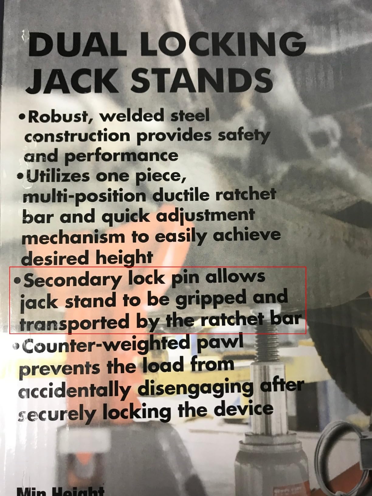 Pro-Lift Heavy Duty 6 Ton Jack Stands Pair - Double Locking Pins - Handle Lock and Mobility Pin for Auto Repair Shop with Extra Safety customer photo 1