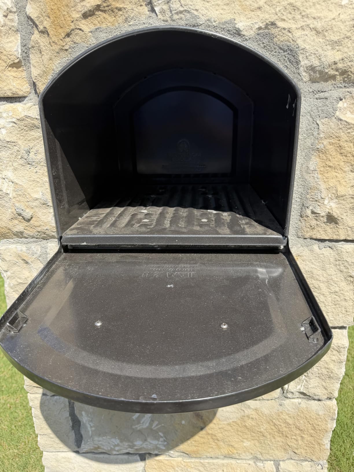 Architectural Mailboxes 950020B-10 Centennial Postmount Mailbox, XL, Black customer photo 1