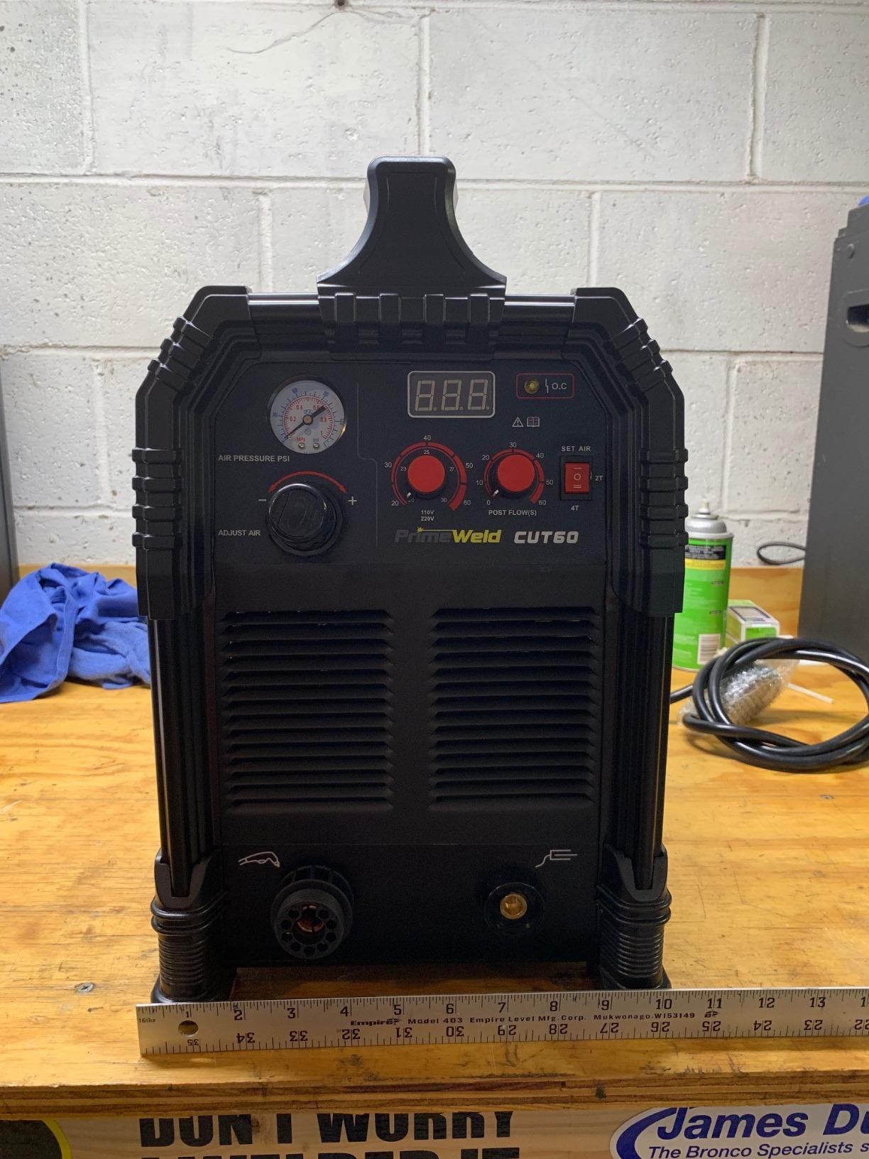 PRIMEWELD CUT60 60Amp Non-Touch Pilot Arc PT60 Torch Plasma Cutter 110V/220V Dual Voltage 3 Year Warranty customer photo 2