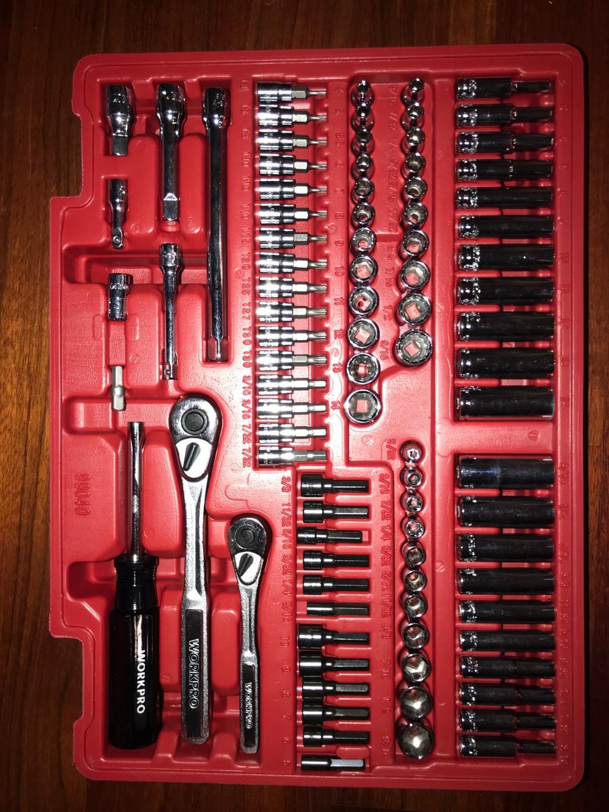 WORKPRO 450-Piece Drive Socket Set 1/2