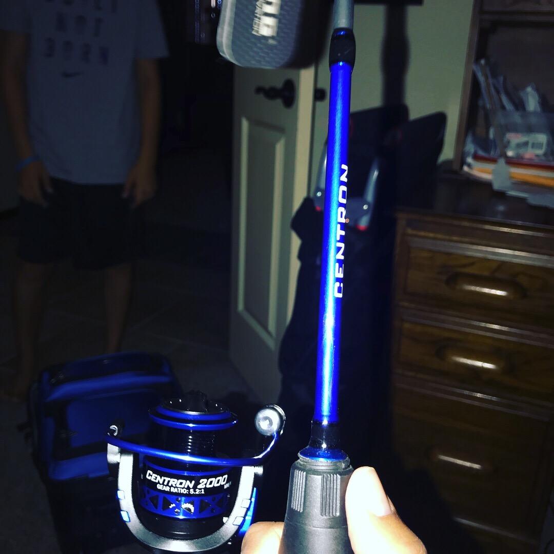 KastKing Centron Fishing Rod and Reel Combo, Baitcaster & Spinning Combo | 2-Piece Rod Blanks, Stainless Steel Guides with Ceramic Rings, EVA Handle with Fighting Butt, Freshwater Fishing customer photo 2