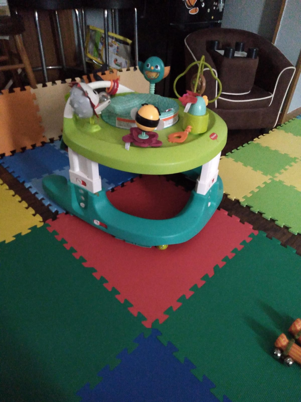 Tiny Love 4-in-1 Here I Grow Mobile Activity Center, Baby Walkers and Activity Center, Baby Activity Center with Interactive Toys and Developmental Activities, Meadow Days customer photo 2