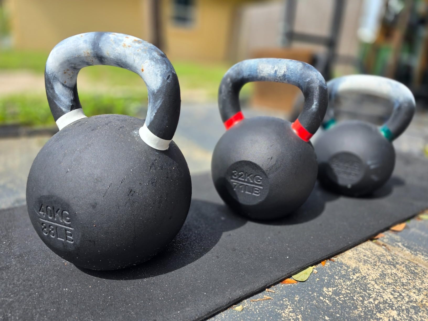 Lifeline Strength Training Kettlebell Weight for Home Gym customer photo 2