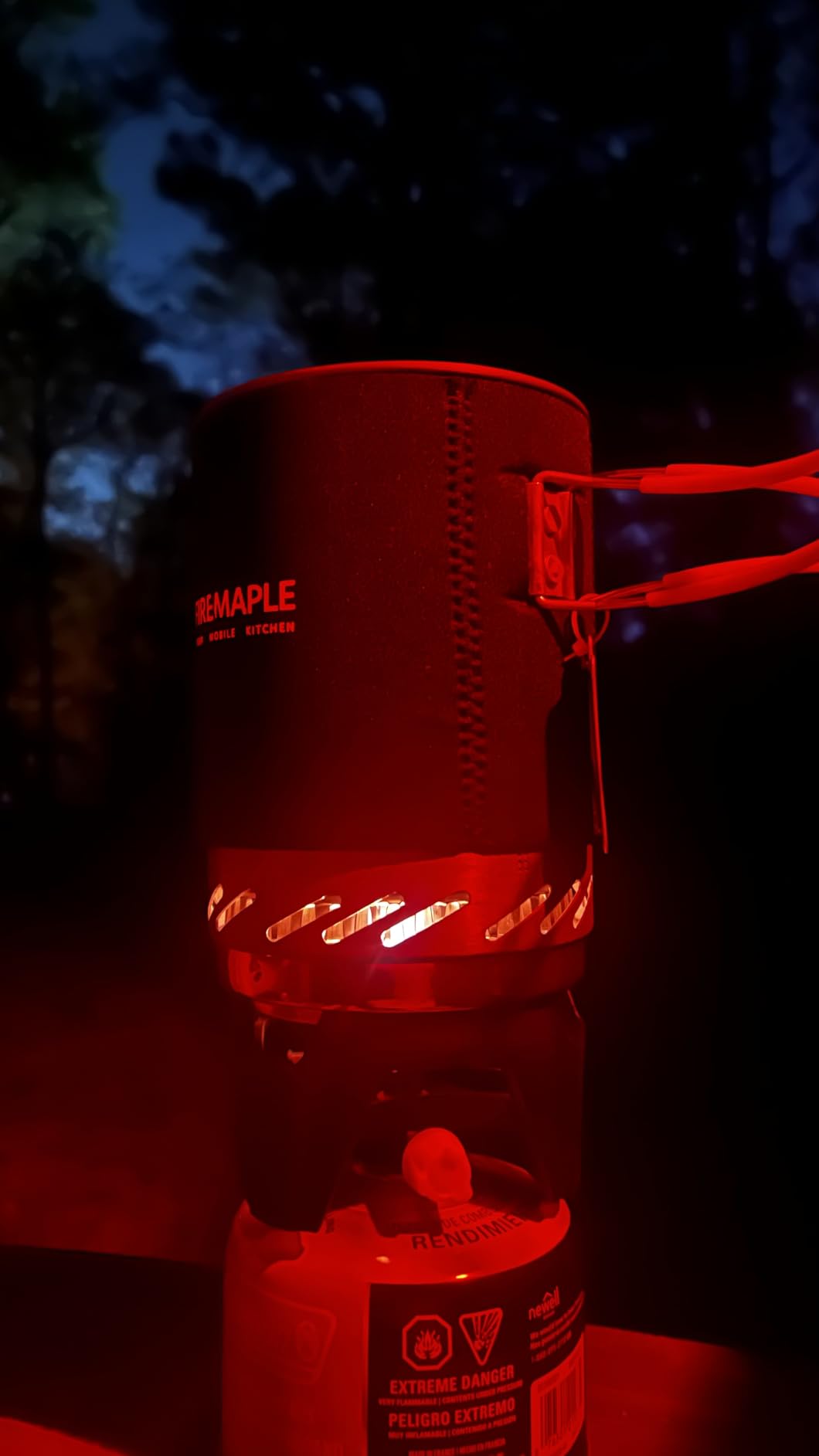 Fire-Maple Fixed Star 1 Backpacking and Camping Stove System, Black 18oz | 30% Faster Boil with HX Base, Piezo Ignition, Compact & Durable, All-in-One Pot, Compatible with Most Canisters, Portable customer photo 2