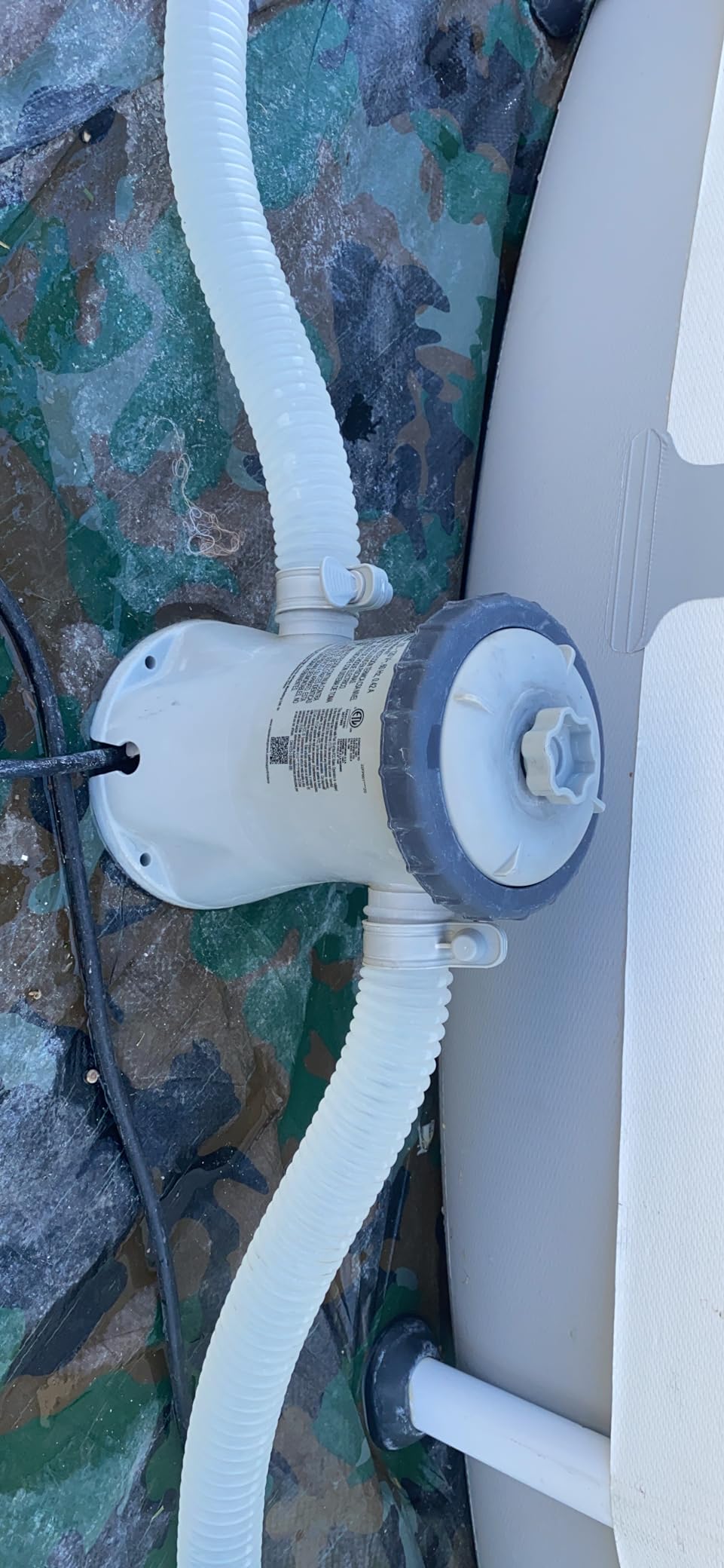 INTEX Prism Frame 10ft x 30in Round Above Ground Swimming Pool Set w/Pump | 26701EH - 330 GPH Cartridge Filter Pump Included - Reinforced Steel Frame customer photo 2