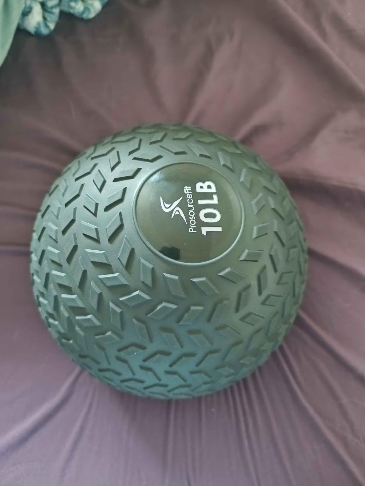 ProsourceFit Slam Medicine Balls 5, 10, 15, 20, 25, 30, 50lbs Smooth and Tread Textured Grip Dead Weight Balls for Strength and Conditioning Exercises, Cardio and Core Workouts customer photo 2