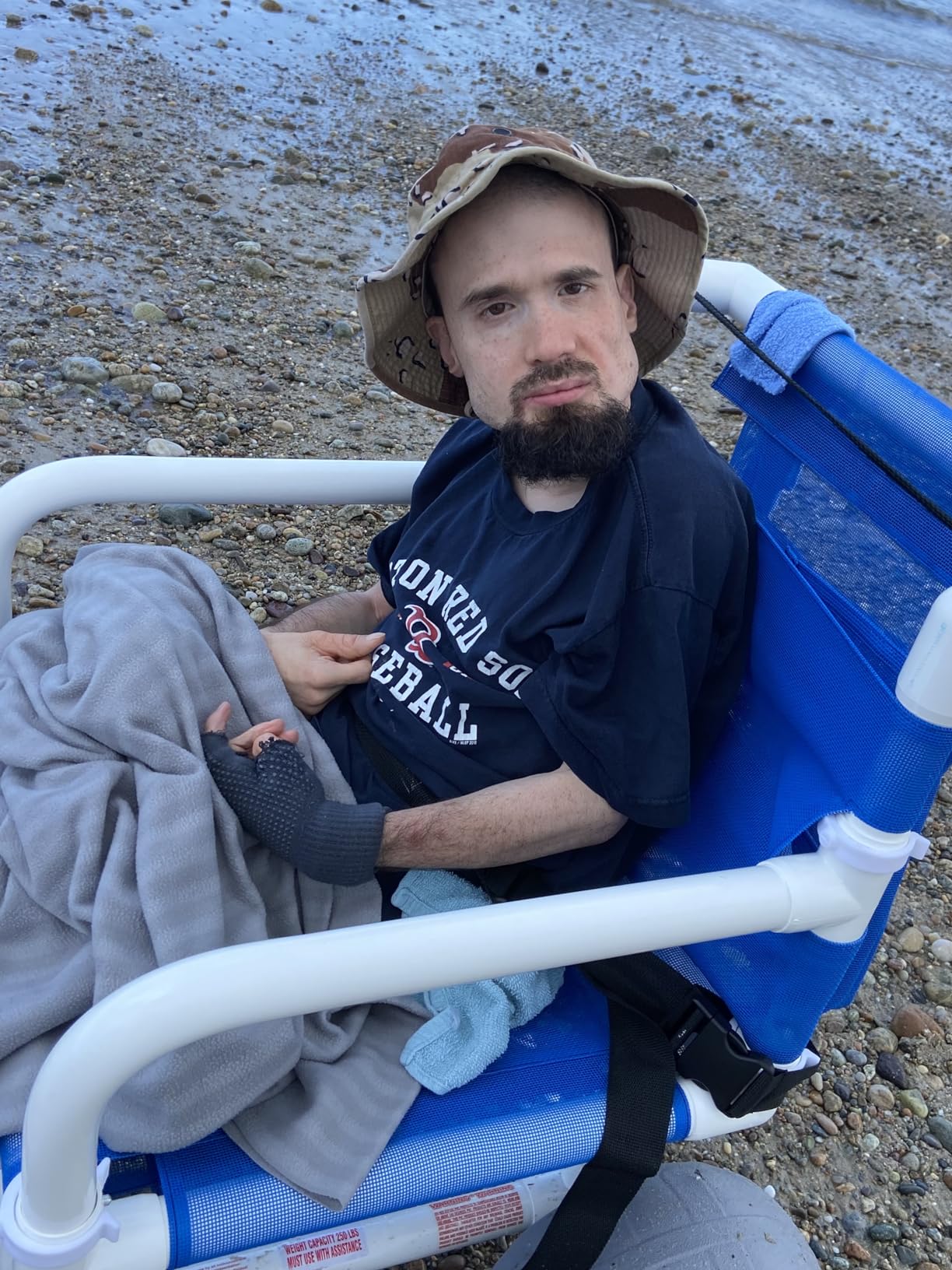 Beach Wheelchair with 12