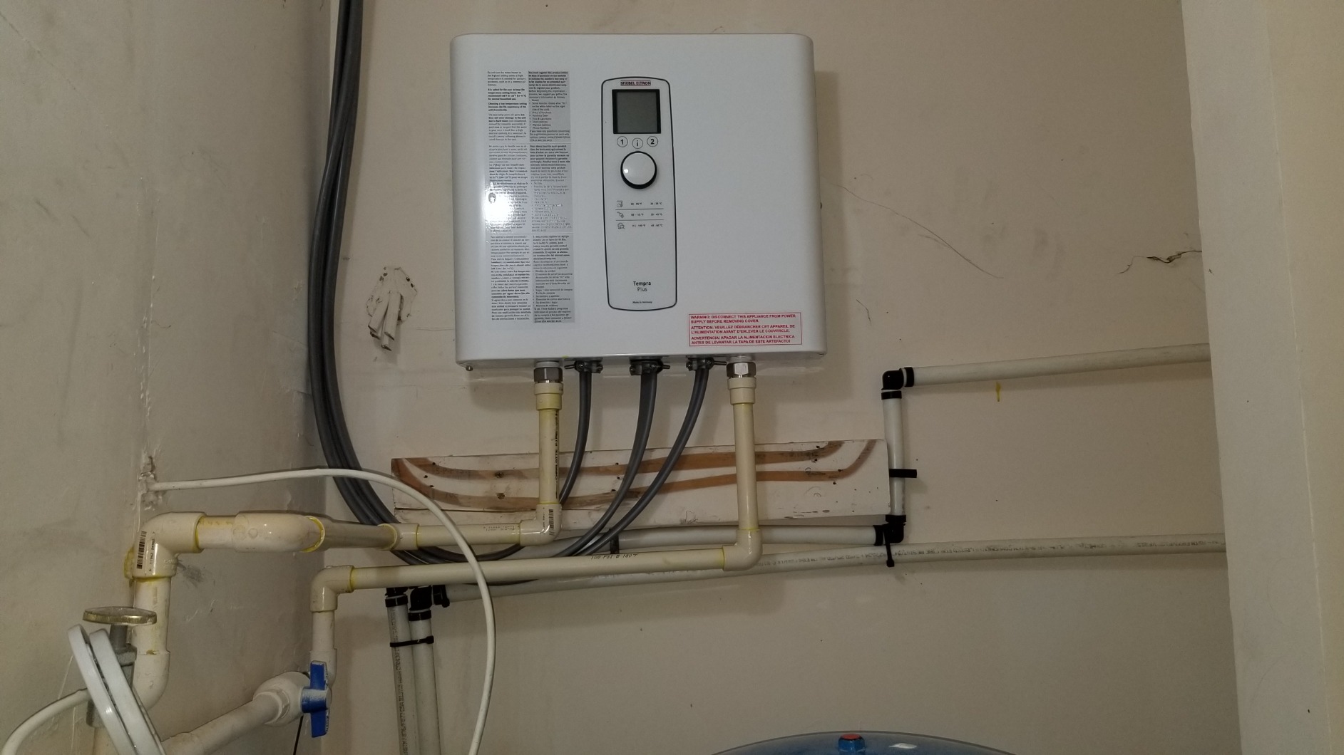 Stiebel Eltron Tempra 36 Plus Electric Tankless Water Heater, 36kW, 240V | Made in Germany customer photo 2
