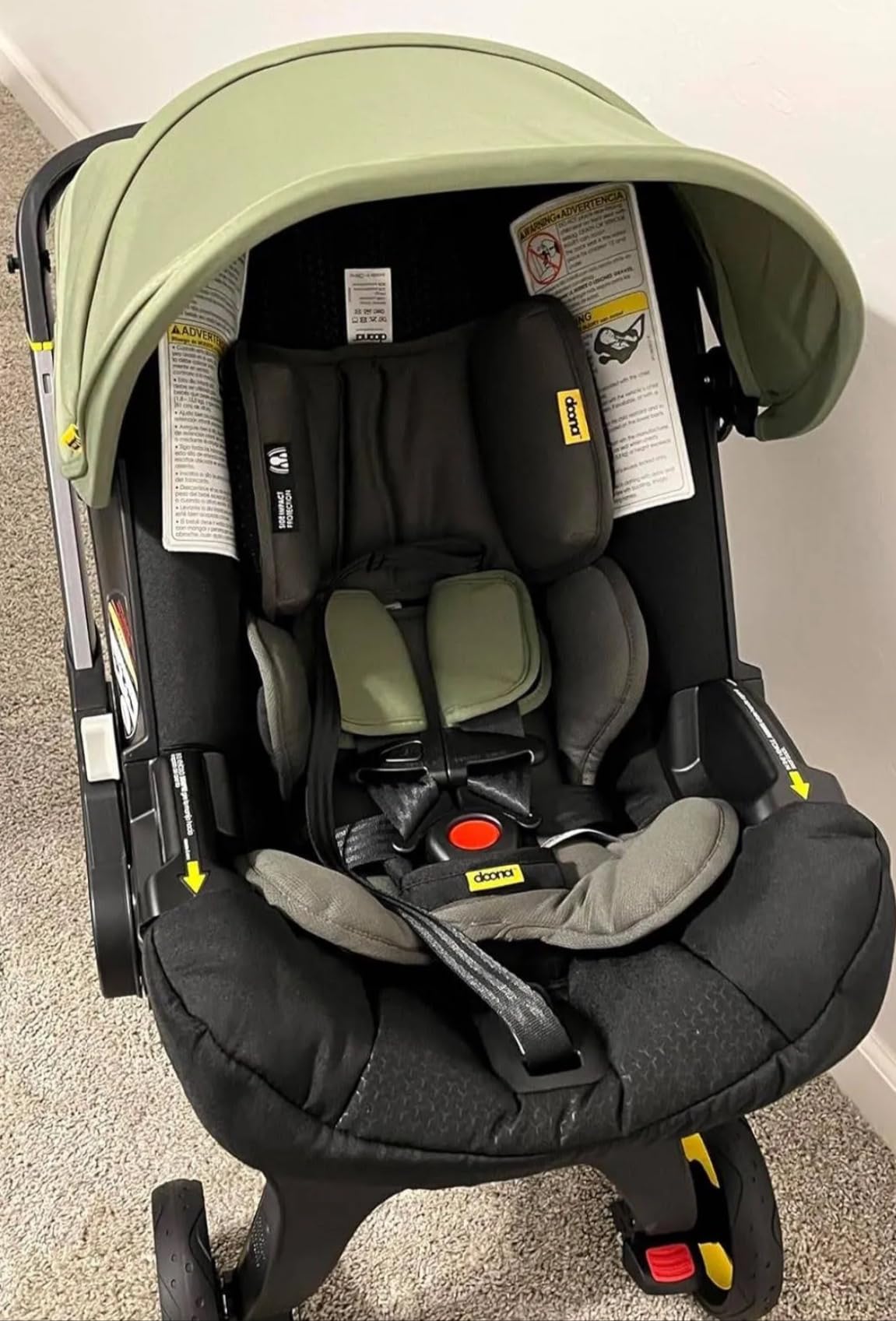 Doona Car Seat & Stroller, Nitro Black - All-in-One Travel System customer photo 1