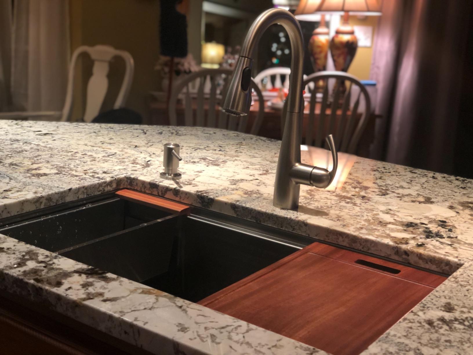 Ruvati 30-in Stainless Steel Undermount Workstation Kitchen Sink RVH8310 customer photo 1