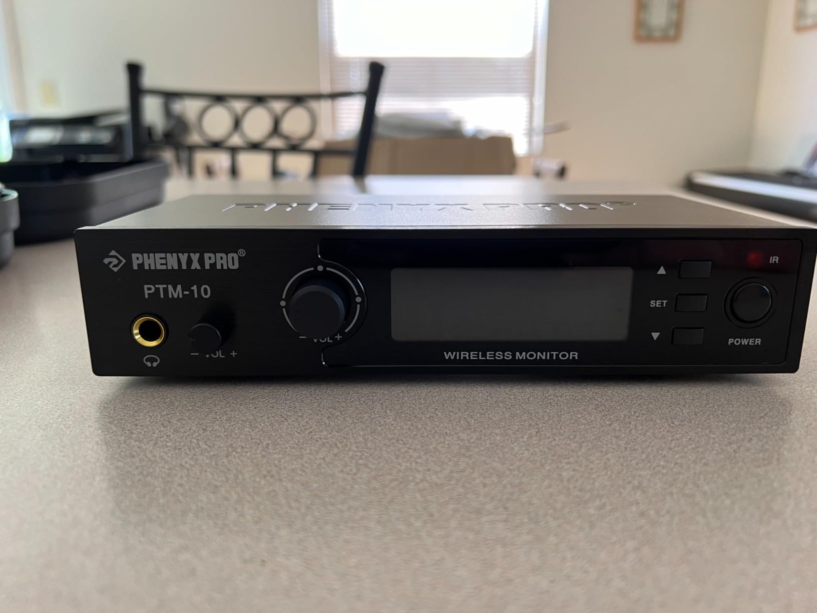 Phenyx Pro UHF Stereo Wireless in Ear Monitor System PTM-10, Wireless IEM, 900MHz Band Selectable Frequency, Rack Mountable, 160 ft Operation, for Stage, Studio, Exhibit, Lecture, Speech customer photo 2