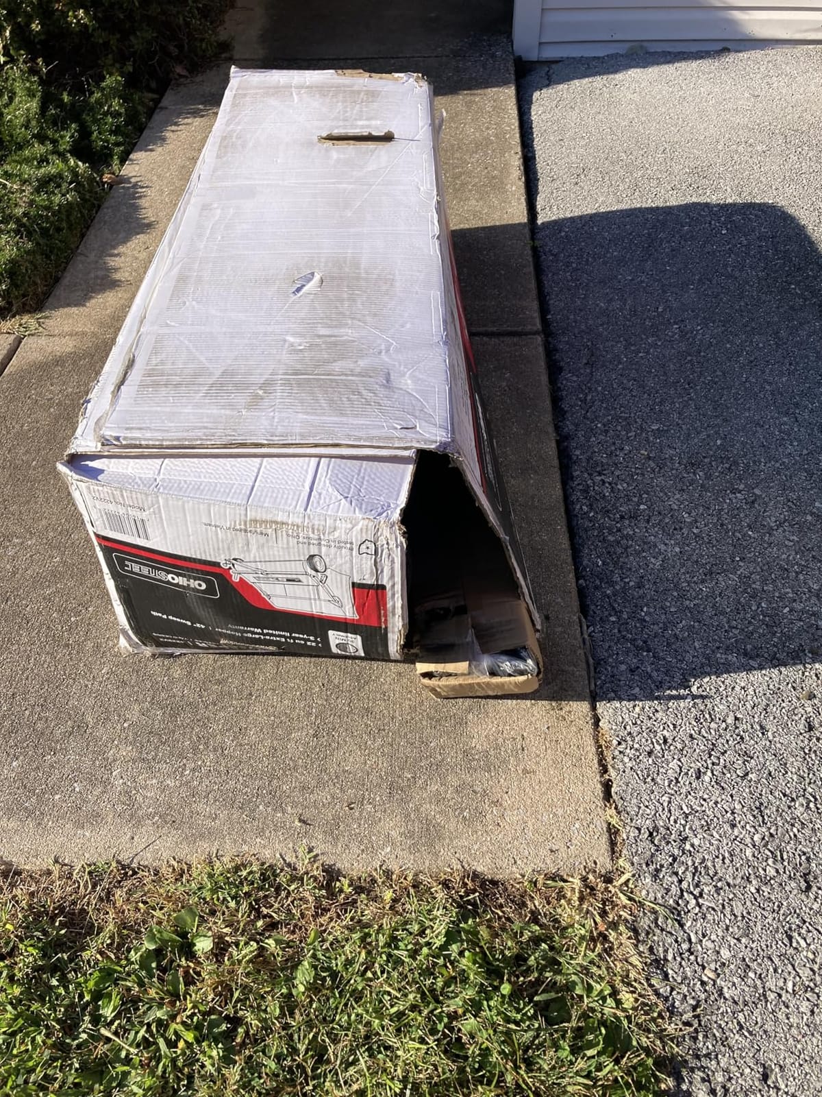 Ohio Steel 4222V2 Lawn Sweeper, 22 cu.ft, Gray customer photo 1