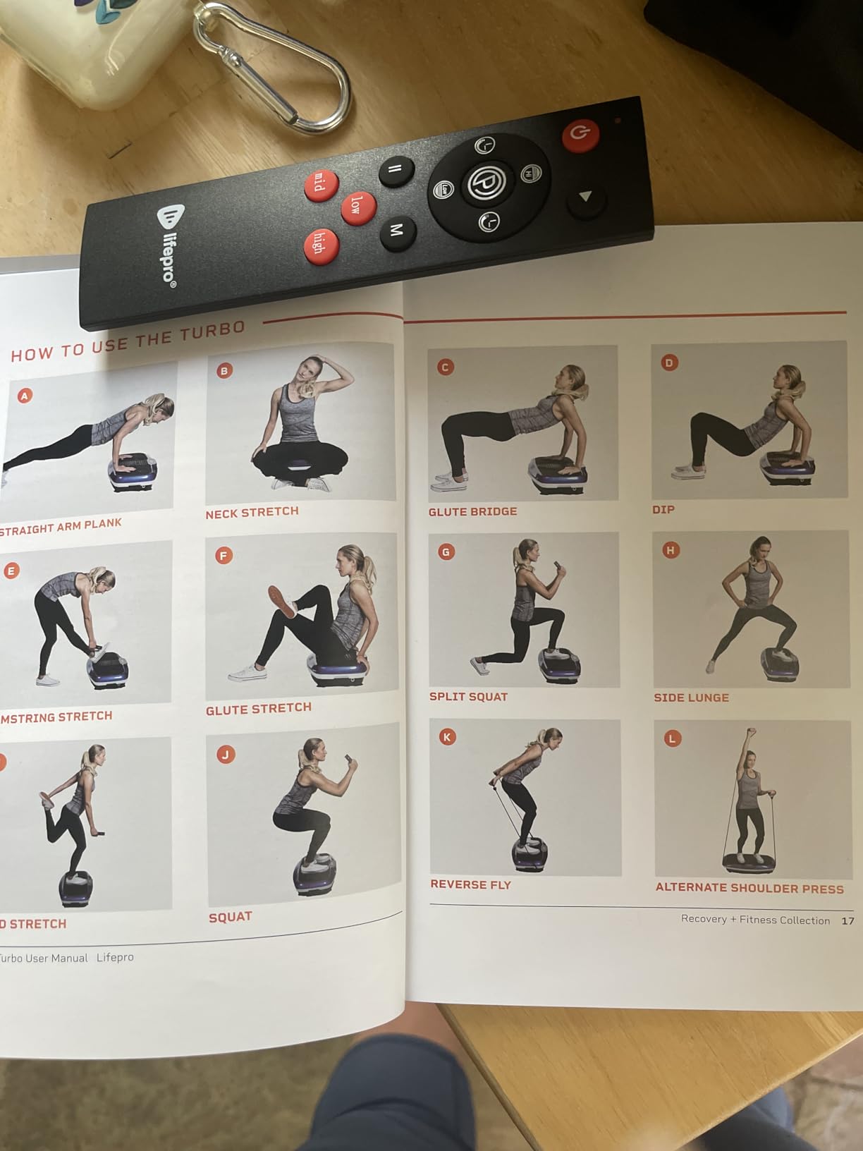 Lifepro Turbo & Hovert 3D Vibration Plate Exercise Machine with 99 Speeds | Dual Motor, 8 Presets, 330 lb Capacity, Remote Control - Low-Impact Vibration Plate for Lymphatic Drainage & Body Toning customer photo 2