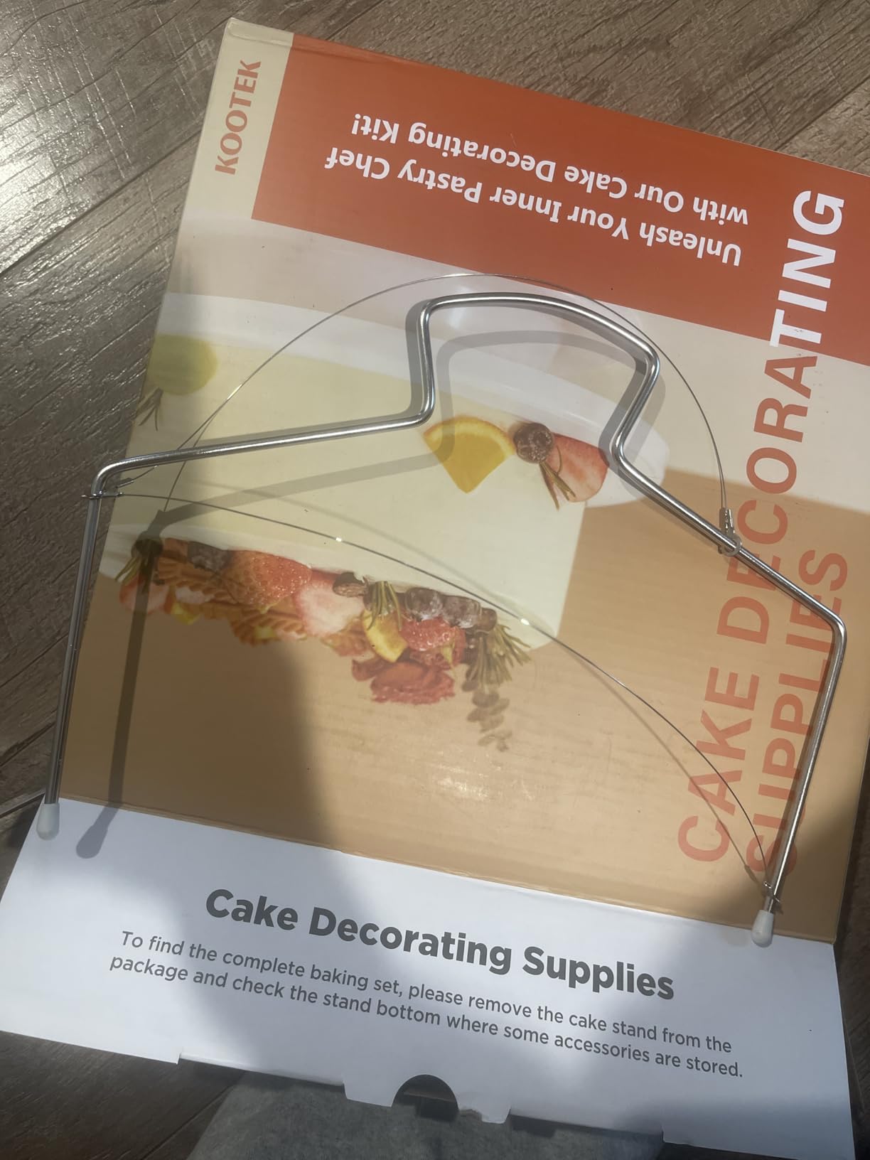 Kootek 71 Cake Decorating Kit Baking Supplies Tools for Beginners & Pros | Cake Stand Turntable, 12 Icing Piping Tips, 50+2 Disposable Reusable Pastry Bag, 2 Spatulas, Video Tutorial, Pattern Chart customer photo 2