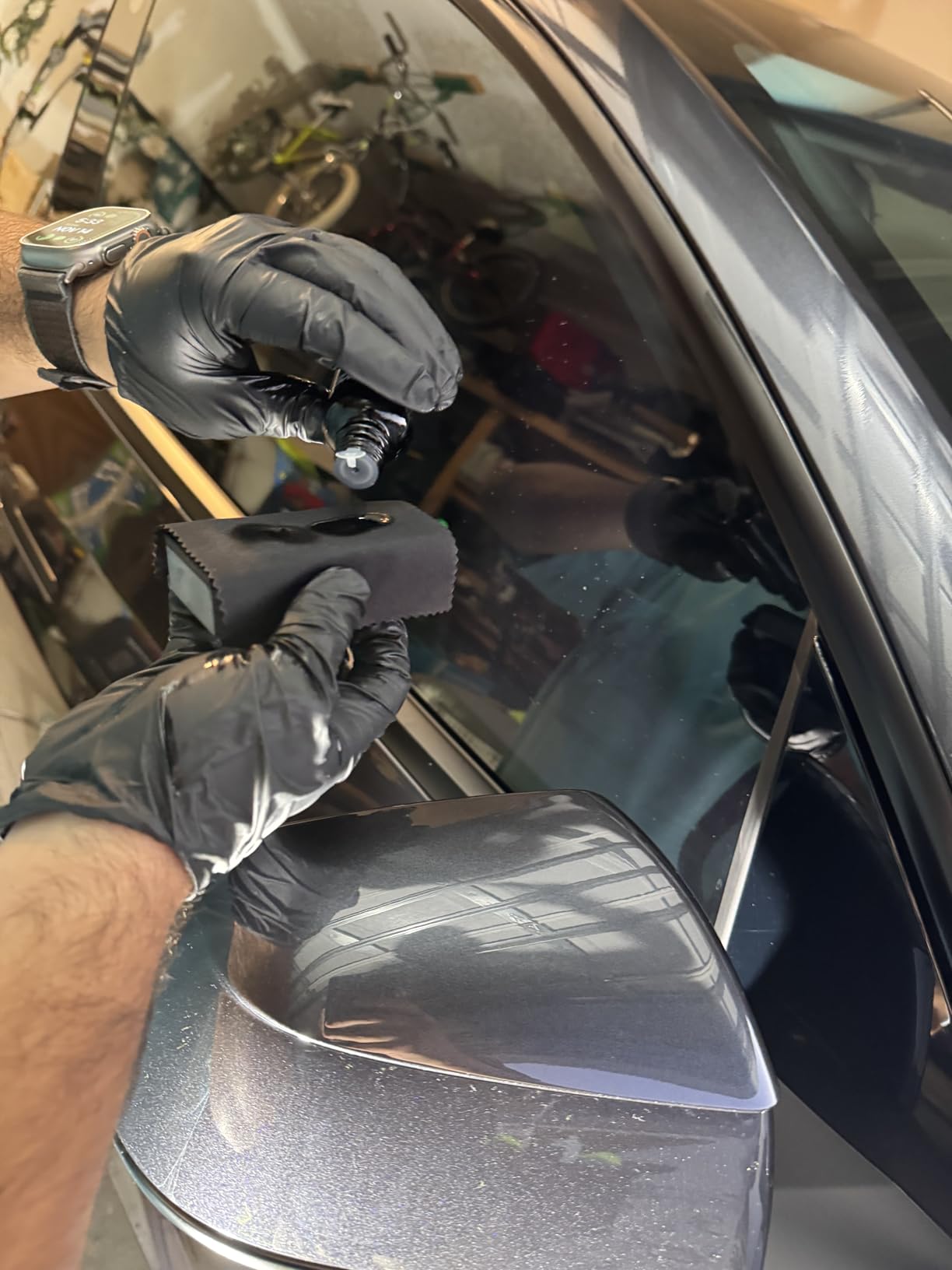 Nano Bond Ceramic Coating for Cars - 9H PRO 80% SiO2 Formula - 30ML Kit | Long-Lasting Ceramic Coating - High Gloss Hydrophobic Shine - Scratch, UV & Chemical Resistant customer photo 2