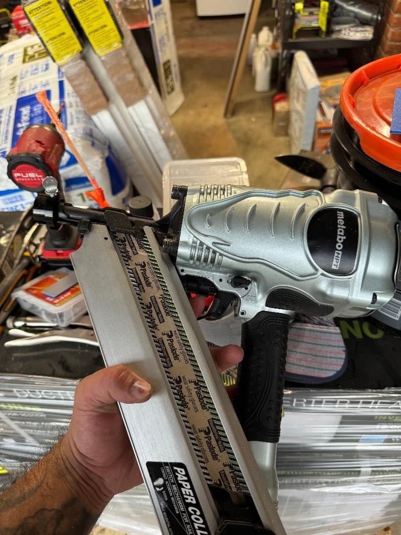 Metabo HPT Framing Nailer 30° Paper Collated Nails Framing Tool, NR90ADS1 customer photo 1