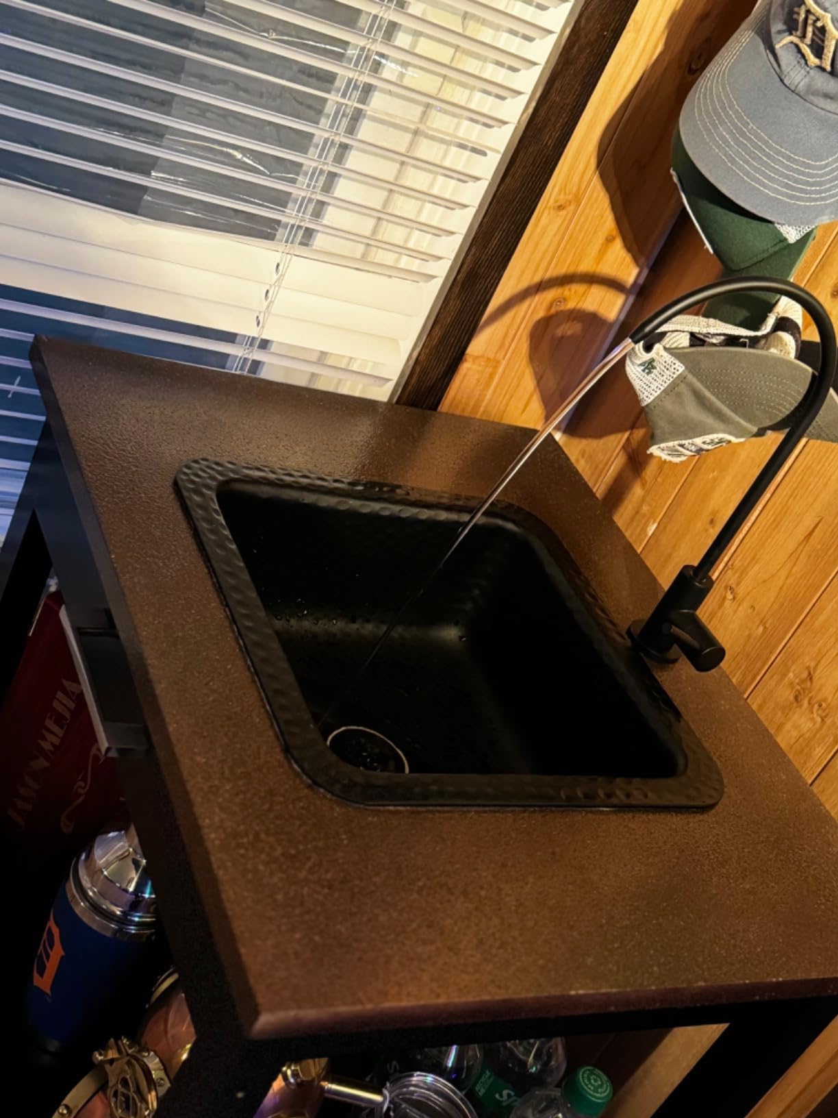 Monarch Abode Kitchen & Bar Sink - 12-inch Glasgow Dual Mount Drop in Bar Prep Sink, Hand Hammered Pure Copper Sinks customer photo 2