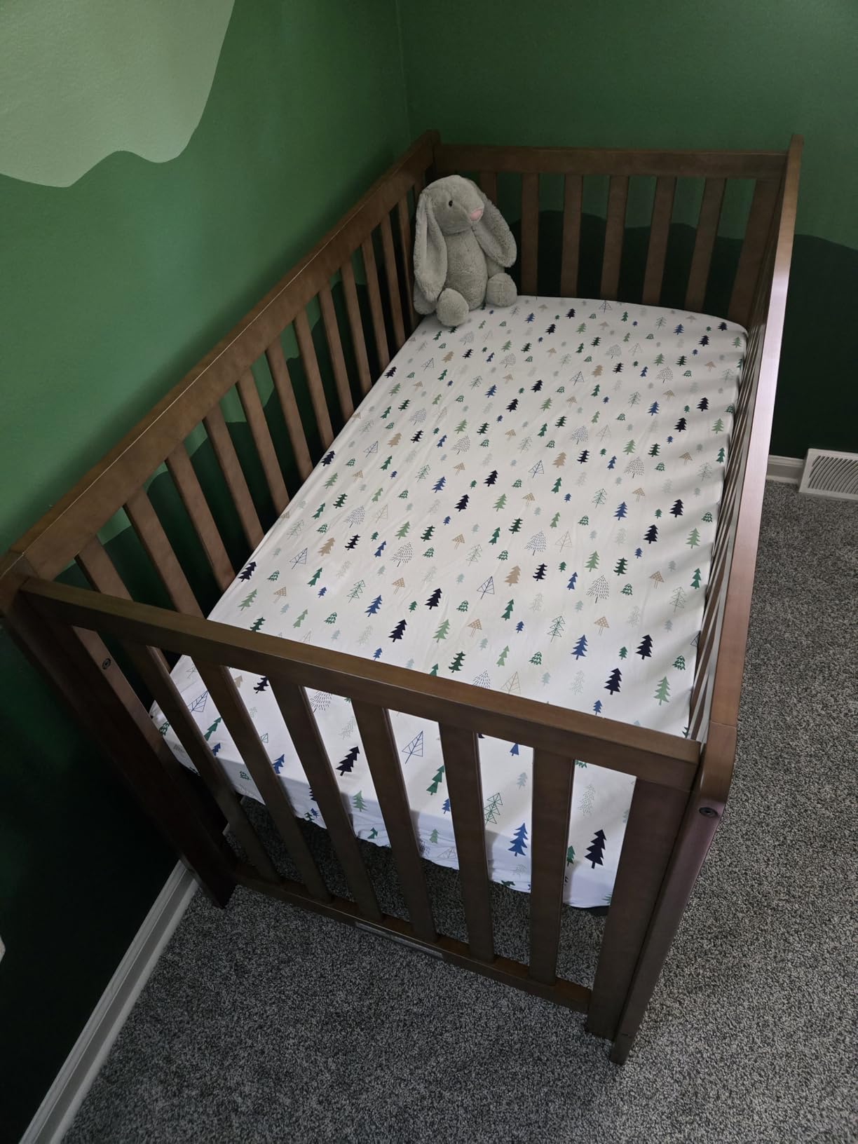 DaVinci Carter's Colby Low-Profile 4-in-1 Baby Crib, Washed Natural | GREENGUARD Gold Certified, Converts to Toddler Bed, Daybed & Full-Size Bed, 4 Adjustable Mattress Heights - Easy to Assemble customer photo 1