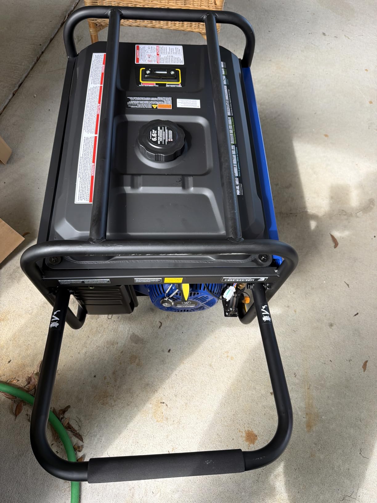 Westinghouse 12500 Watt Dual Fuel Home Backup Portable Generator, Remote Electric Start, Transfer Switch Ready, Gas and Propane Powered customer photo 1
