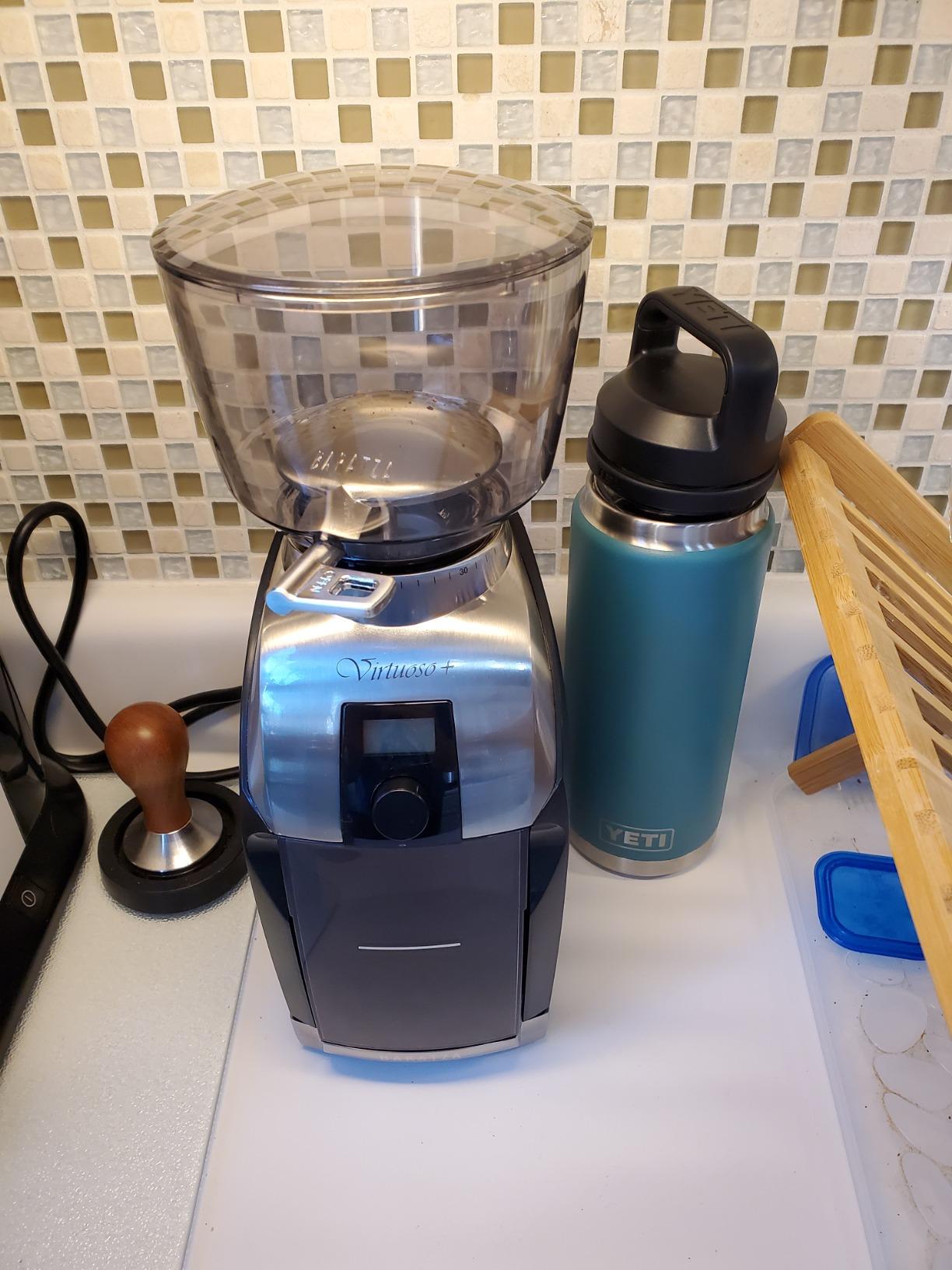 Baratza Virtuoso+ Coffee Grinder ZCG587BLK, Black | 40 Conical Burr Grind Settings for Espresso, French Press, and More customer photo 2