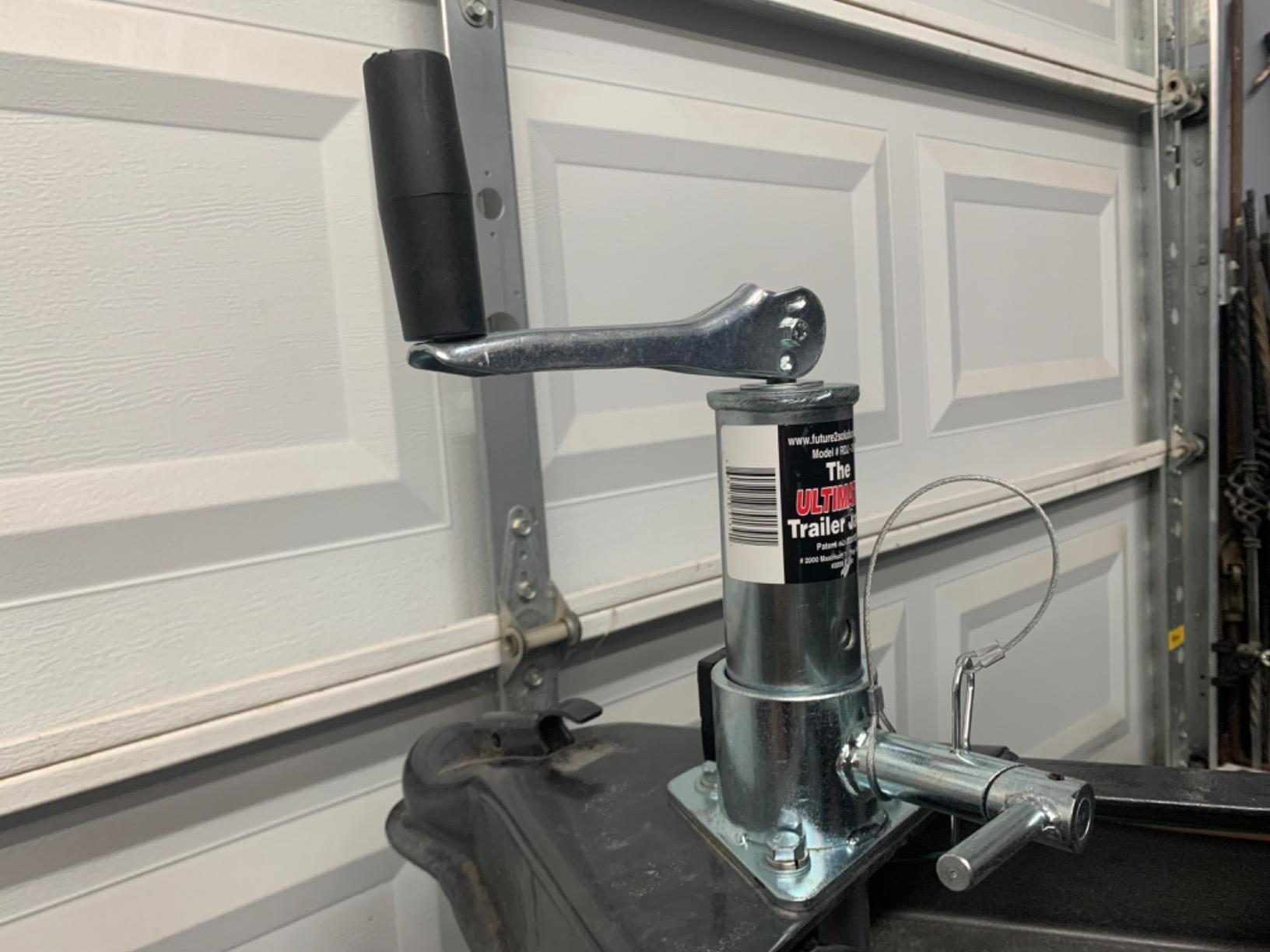 Fastest Jack on The Market - 2000lb No-Crank Tongue Jack for Boat, RV & Utility Trailers customer photo 1