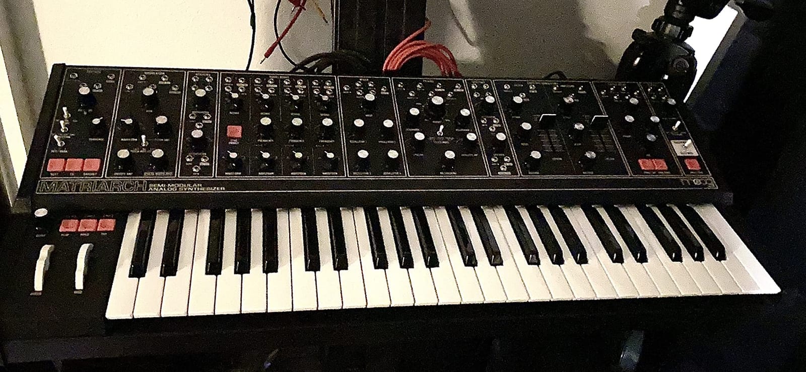 MOOG Matriarch Paraphonic Analog Synthesizer | 4-Note Patchable Synth with Keyboard, Sequencer, Arpeggiator, Stereo Ladder Filters, Stereo Analog Delay customer photo 2
