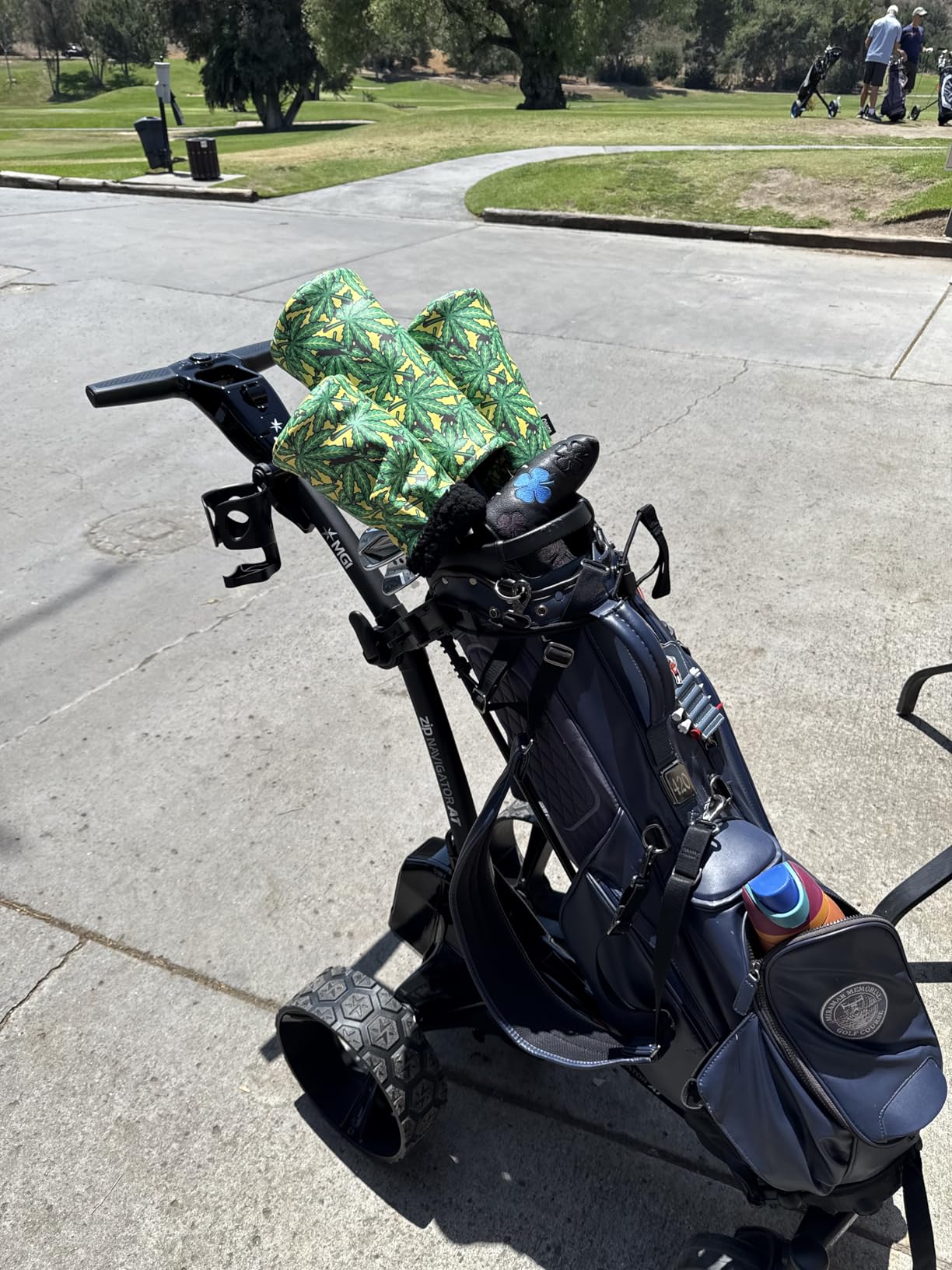 MGI Zip Navigator All Terrain Electric Golf Cart - 36 Hole Battery - Remote Control - (Drink, Umbrella, GPS-Phone) customer photo 2