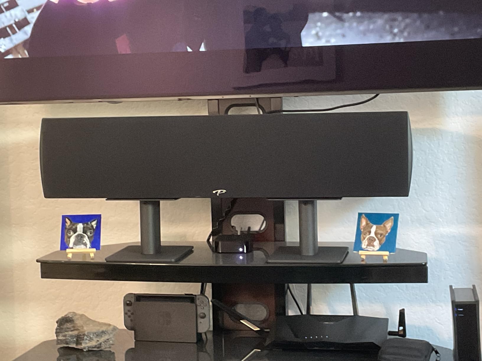 Kanto SP6HD Desktop Speaker Stands for Medium/Large Bookshelf Speakers & Mid-Size/Full-Size 4