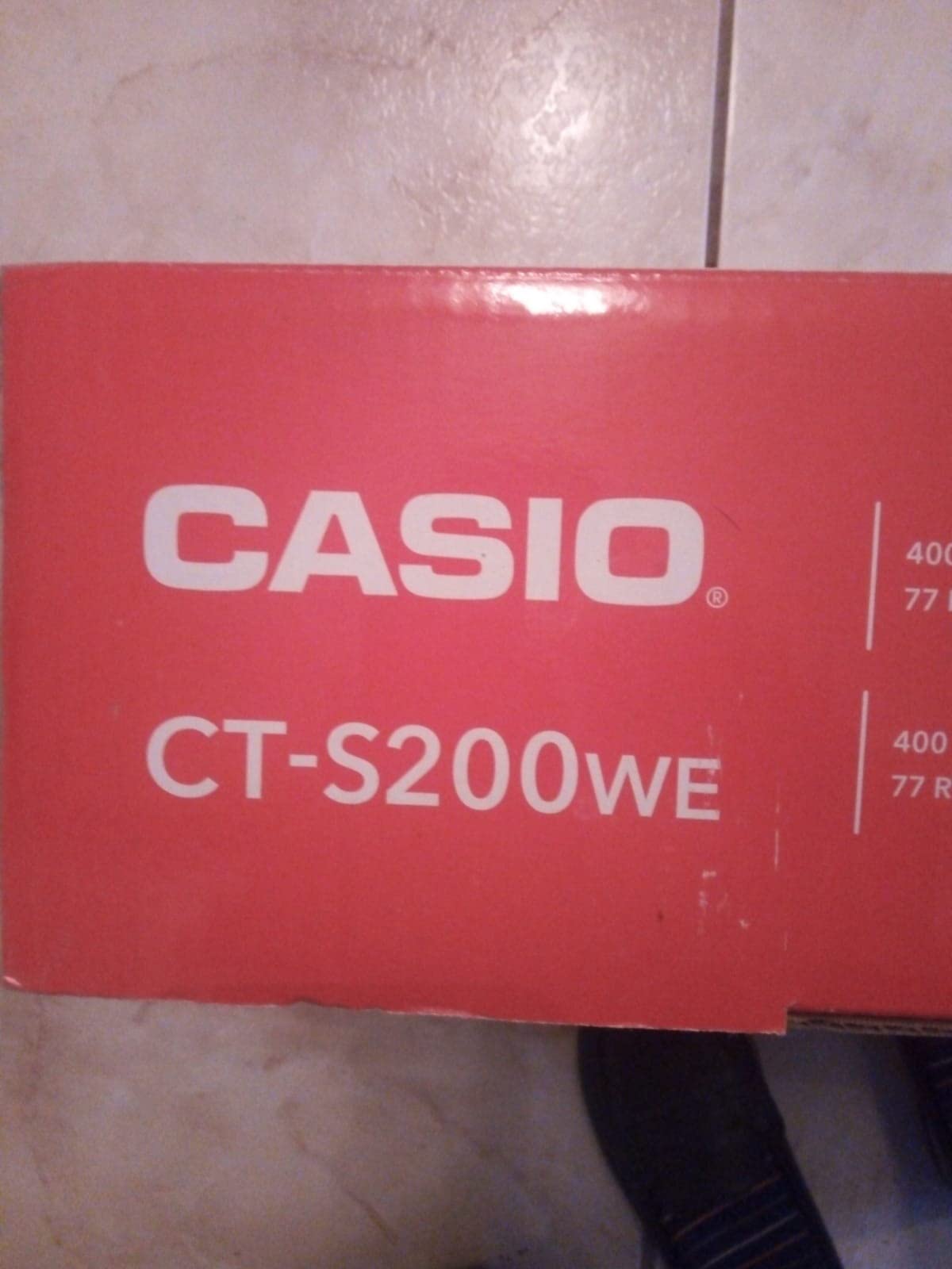 Casio Casiotone CT-S200 - 61-Key Portable Keyboard for Beginners | 400 Tones, 77 Rhythms, LCD Display, Dance Music Mode, USB-MIDI, Stereo Speakers | Includes Power Supply & Music Rest | Black customer photo 2