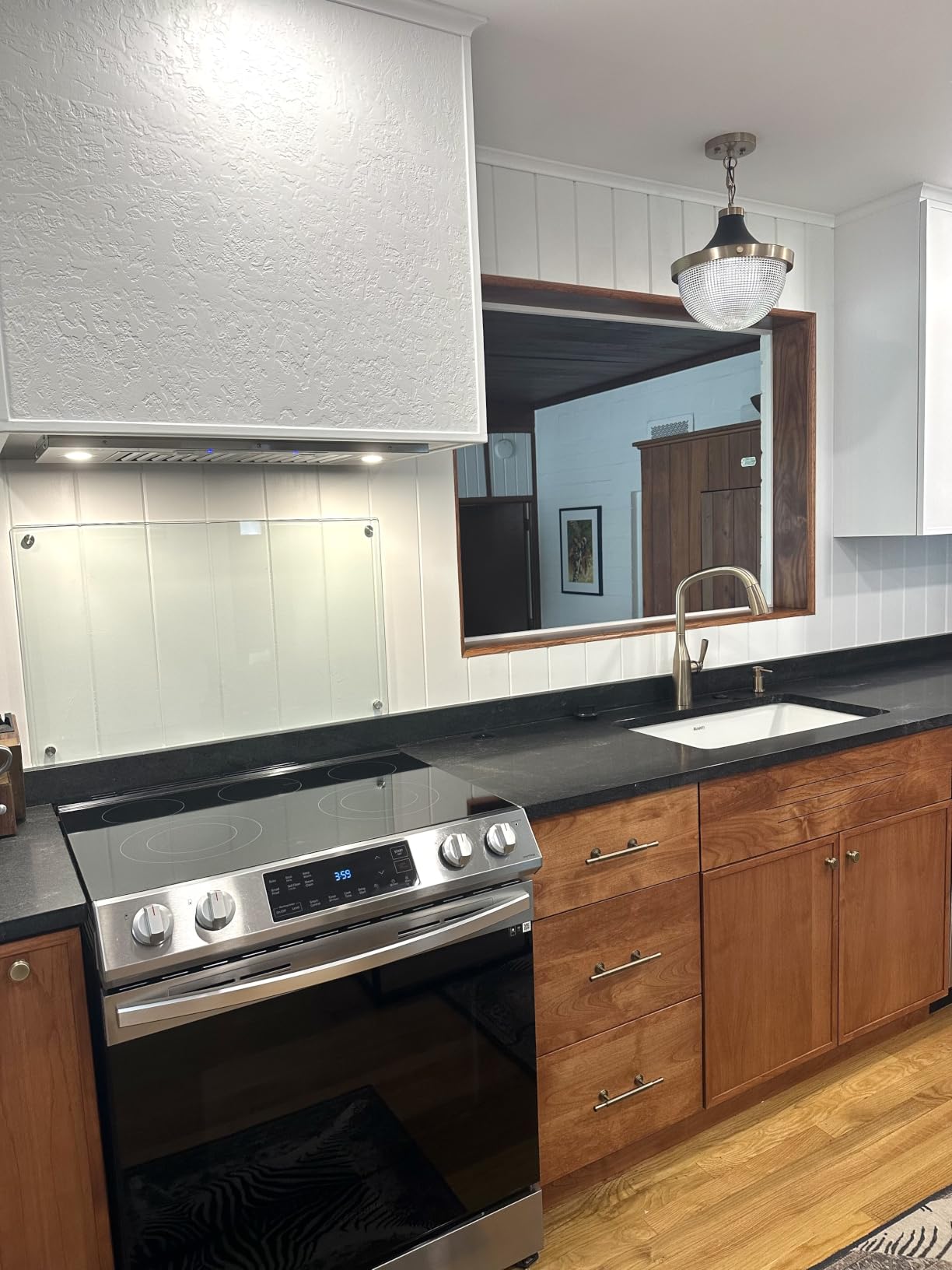 IKTCH 30 inch Insert Range Hood 900 CFM, Ducted/Ductless Vent Hood | Stainless Steel Built-in Kitchen Vent Hood with 4 Speed Gesture Sensing & Touch Control Panel customer photo 2