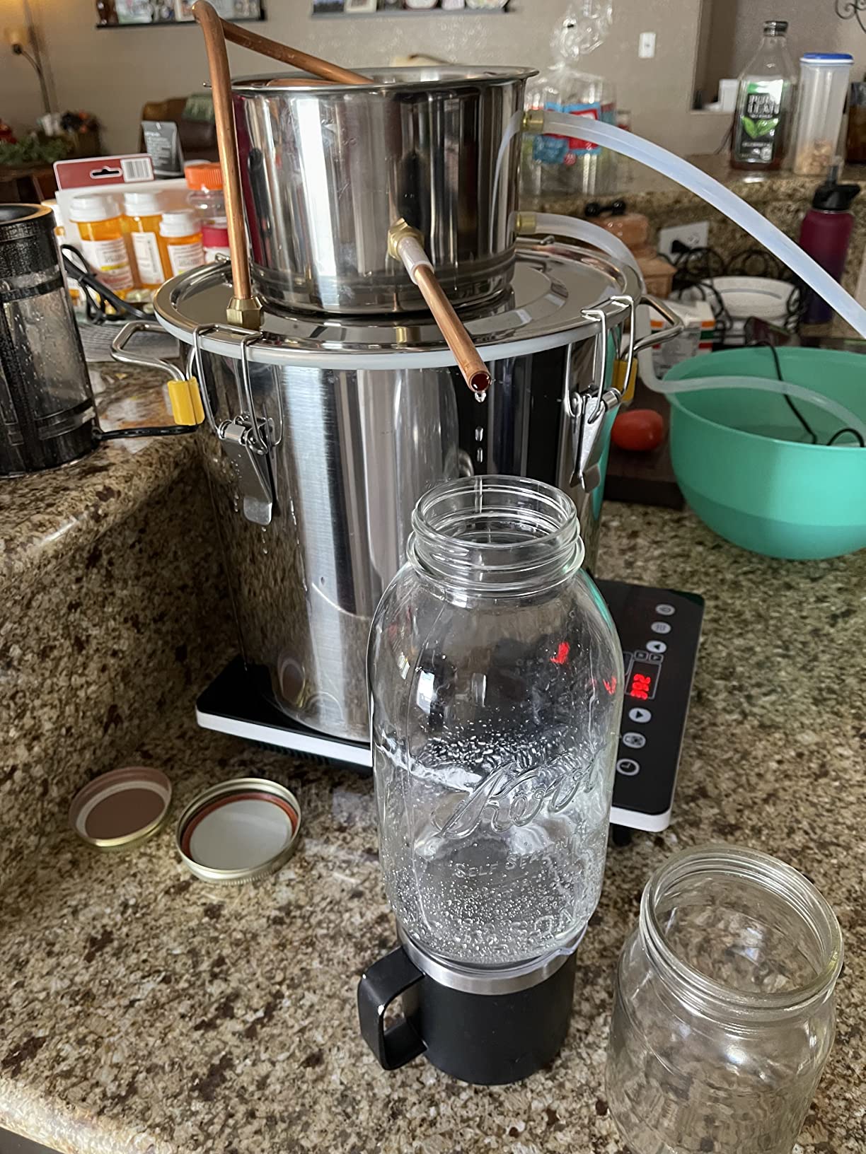 North Georgia Still Company's Fermentation Kit for Moonshine, Corn, Malted Barley, Rye & Wheat Whiskey, DIY 5 Gallon Mash Kit customer photo 2