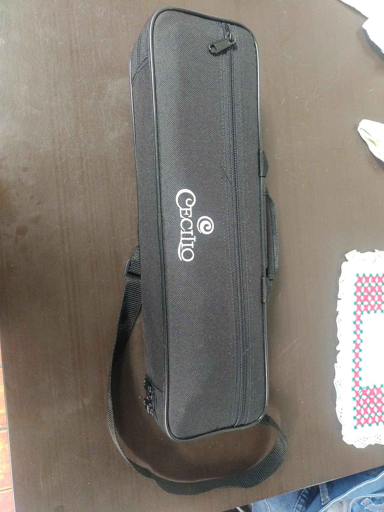 Cecilio Open Hole C Flute - Musical Instrument, Beginner/Intermediate Flute in Band & Orchestra, Silver customer photo 1
