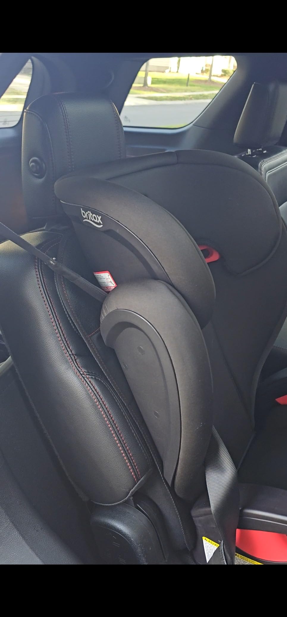 Britax Skyline 2-Stage Belt-Positioning Booster Car Seat, Dusk - Highback and Backless Seat | High Back Booster Seat & Backless Booster Seat in One, Fits up to 120 lbs, 10-Position Headrest & Quick-Push Lower Connectors customer photo 1
