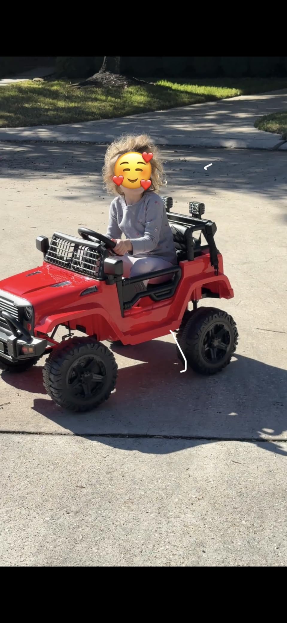 Best Choice Products 12V Kids Electric Vehicle Toy Ride On Car with Parent Remote Control for Toddlers, Seat Harness, 61 lbs Weight Capacity, Locking Doors, Spring Suspension, Bluetooth - Black customer photo 1