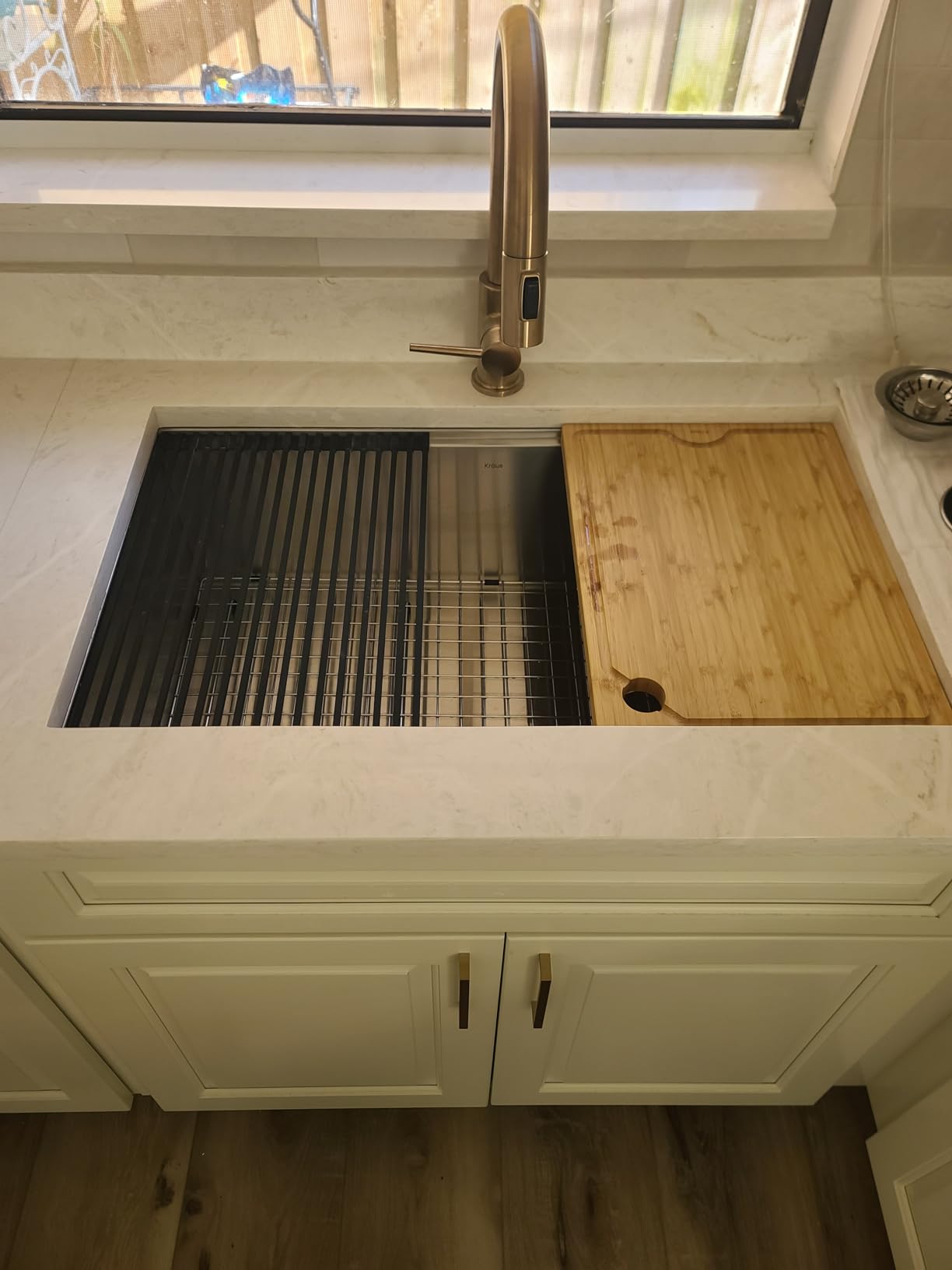 KRAUS Stainless Steel 17 in 16 Gauge Undermount Bar Sink KWU111-17 customer photo 1