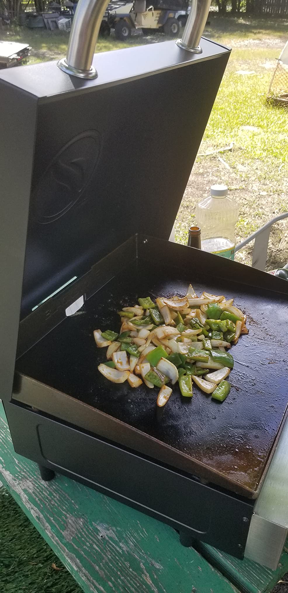 Blackstone 1814 Propane Gas Griddle, 17 Inch, Stainless Steel Portable Flat Top customer photo 2