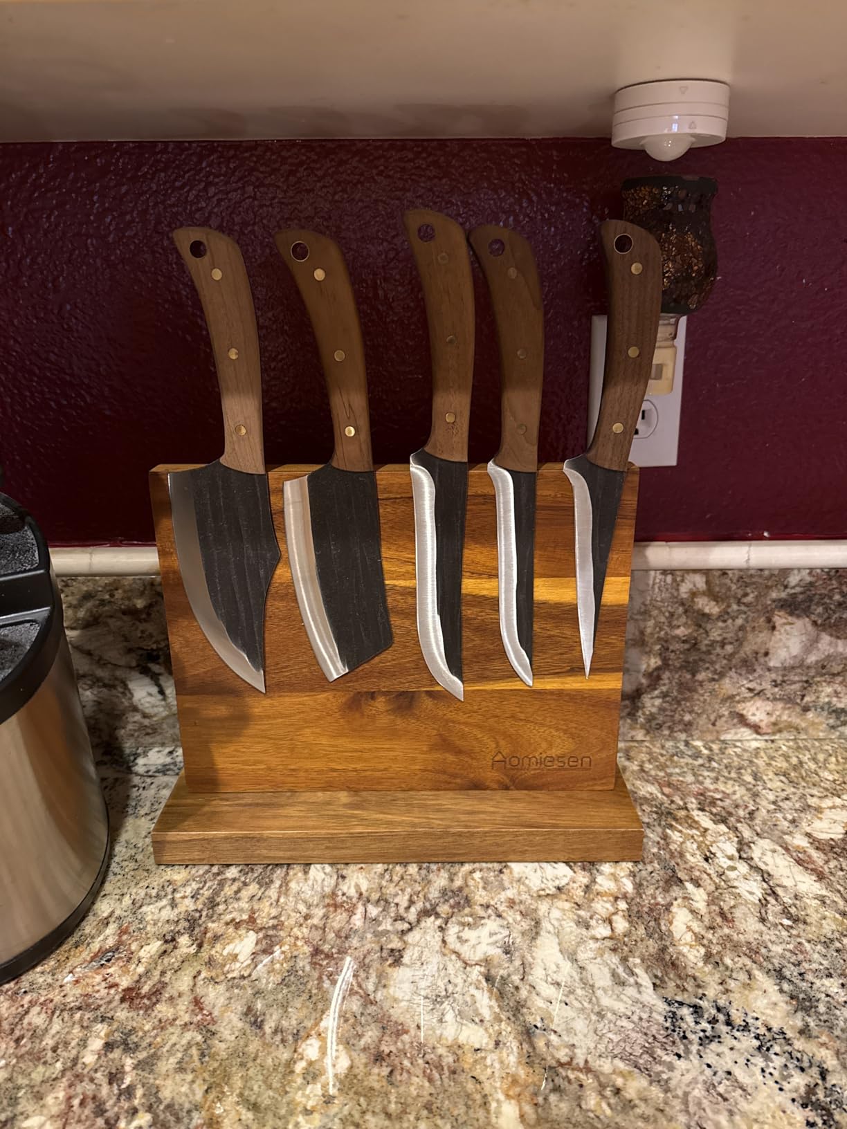 Aomiesen Magnetic Knife Block customer photo 2