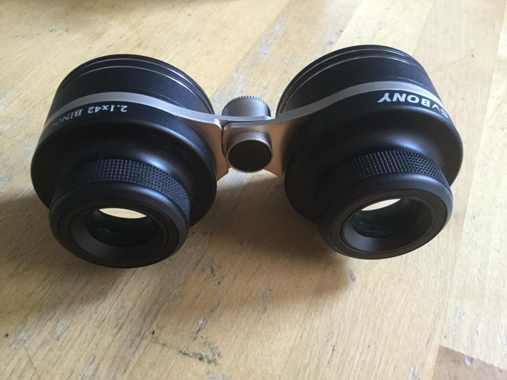 SVBONY SV407 Astronomy Binoculars 2.1x42mm, Wide Angle for Stargazing | 26° Field of View, FMC Coating, IPX6 Waterproof, Opera Glasses customer photo 2
