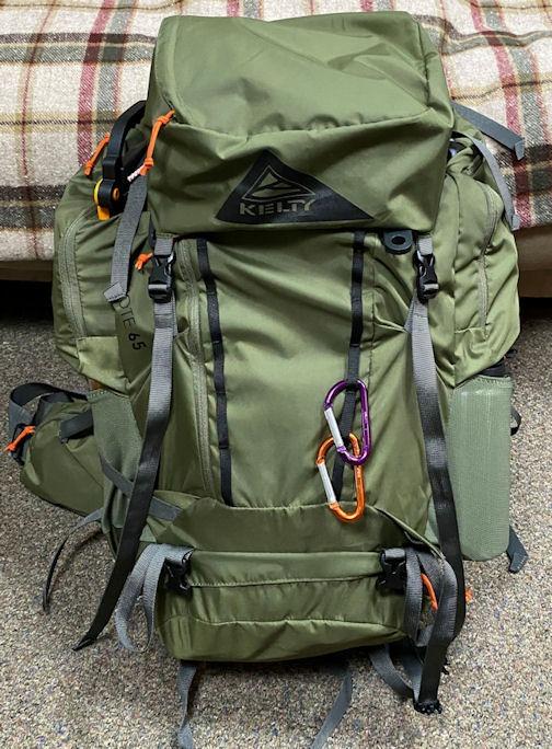 Kelty Coyote 60-105 Liter Internal Frame Backpack - Hiking, Backpacking, Travel, Hydration Compatible, Fully Adjustable (65L / Dark Olive) customer photo 2